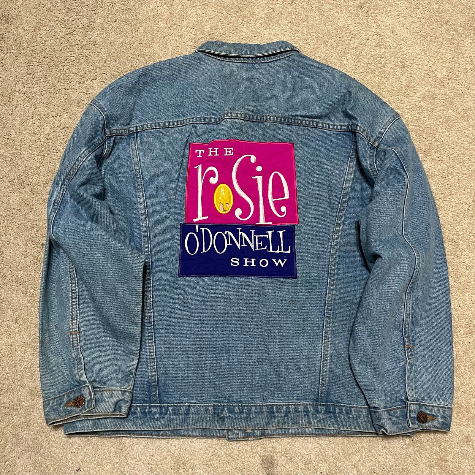 Other 90s Identity Inc USA Made Rosie O’Donnell Show Denim Jacket Size US L / EU 52-54 / 3 - 1 Thumbnail