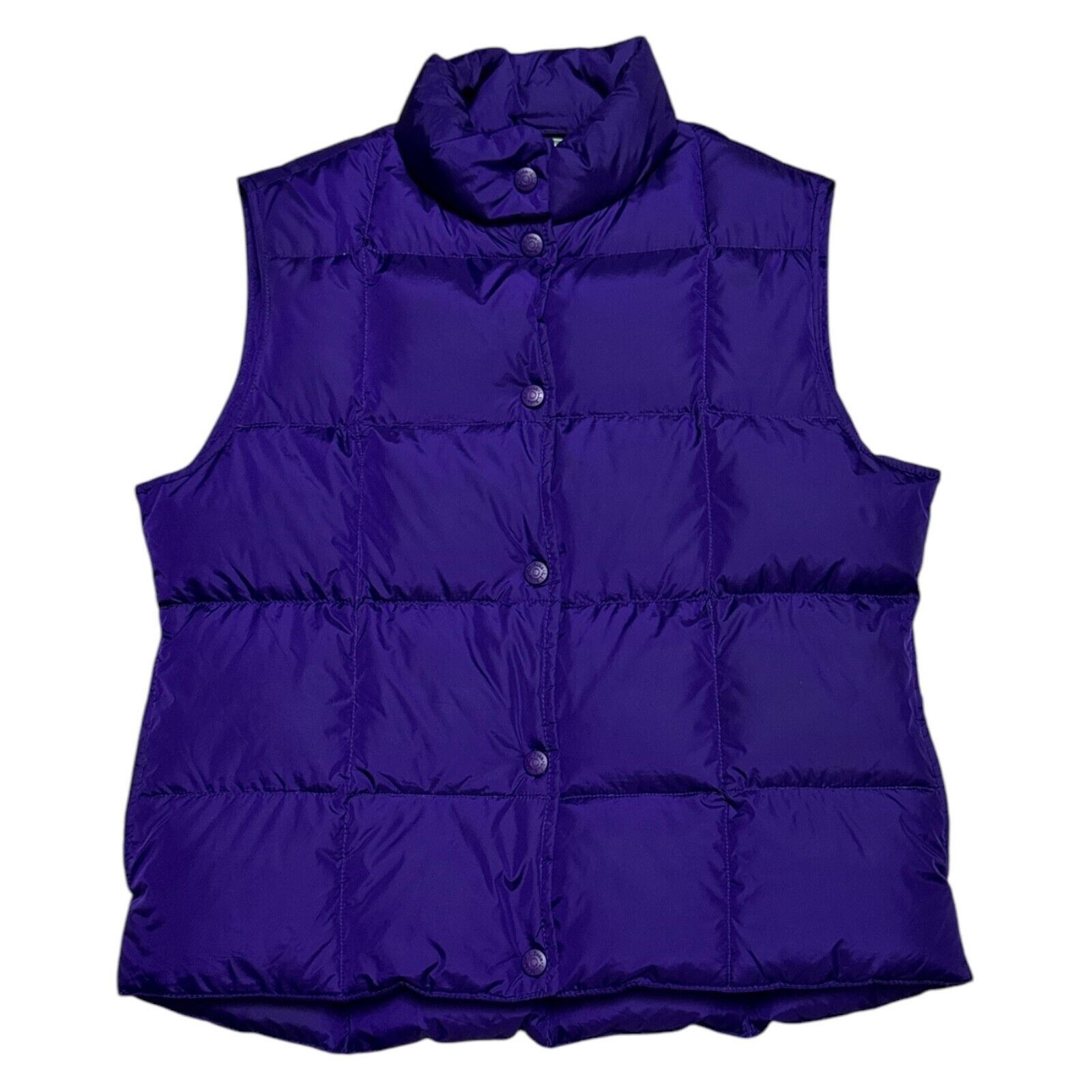 L.L. Bean LL BEAN GOOSE DOWN FILL Designer Retro Winter Puffer VEST Size S / US 4 / IT 40 - 2 Thumbnail