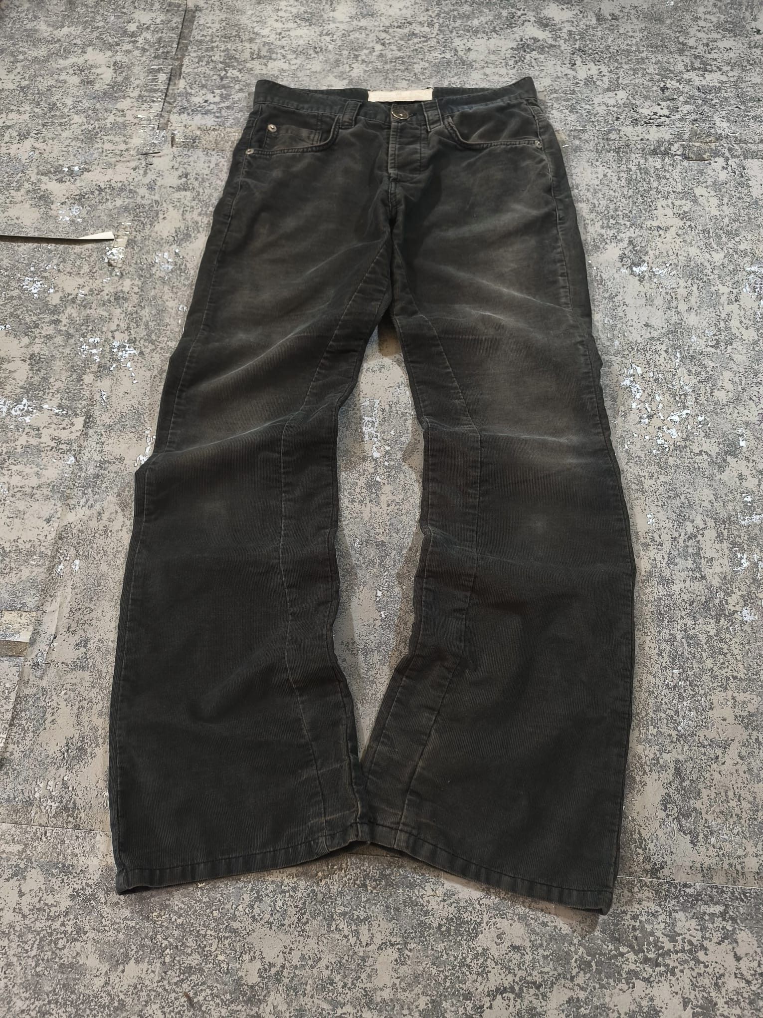 Other insane faded corduroy fishbone bootcut flares Size 31" - 6 Thumbnail
