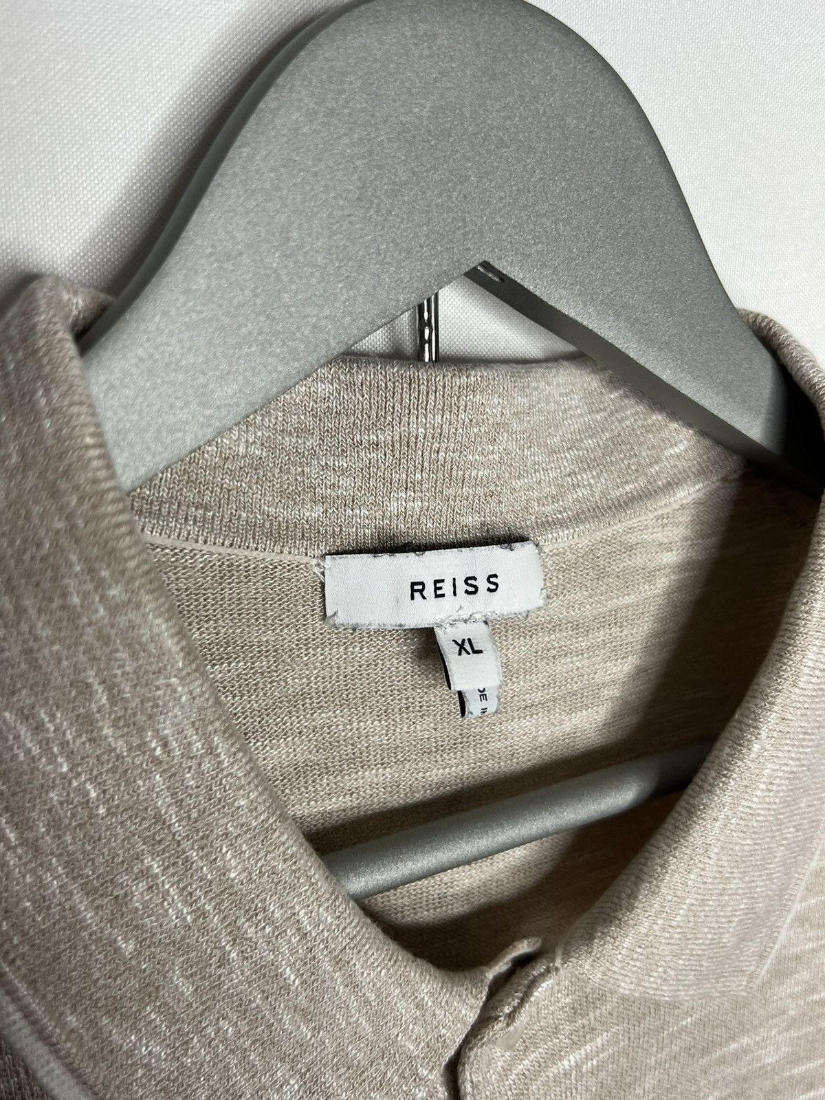 Reiss 💰 Reiss Luxury Polo Shirt Short Sleeve Tee 💰 Size US XL / EU 56 / 4 - 6 Thumbnail