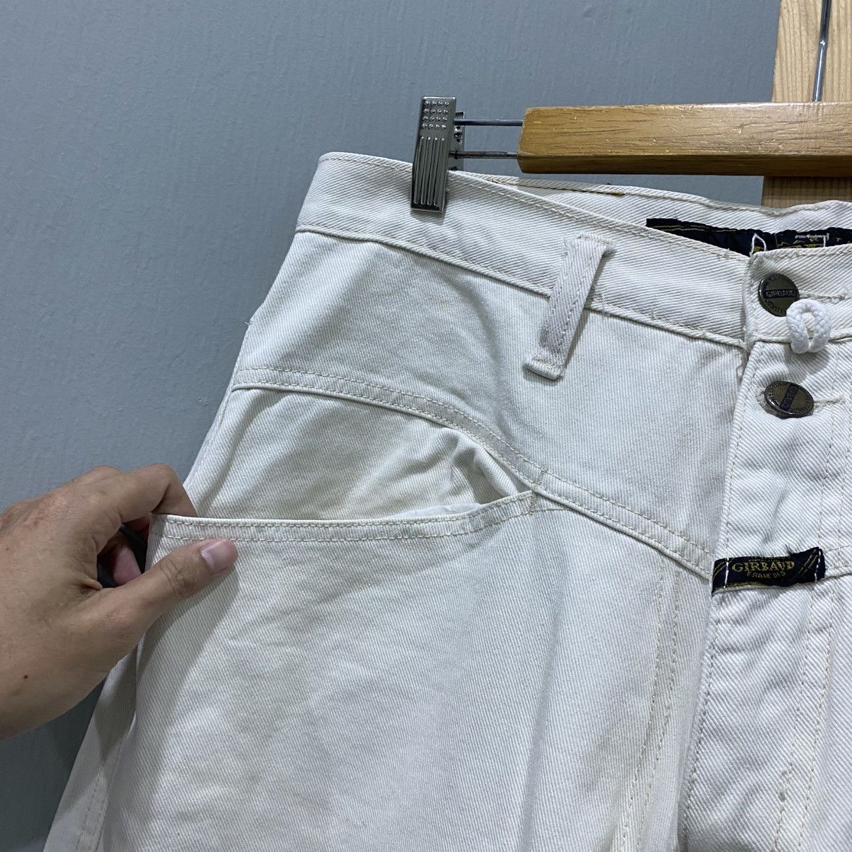 Marithe + Francois Girbaud Vintage Marithé François Girbaud White Wide Leg Baggy Jeans Size US 32 / EU 48 - 7 Thumbnail