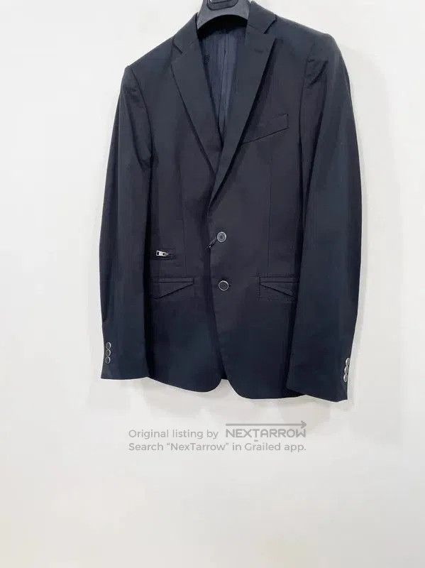 Versace Versace Black Men's Long Sleeve Short Jacket . Size US XS / EU 42 / 0 - 3 Thumbnail