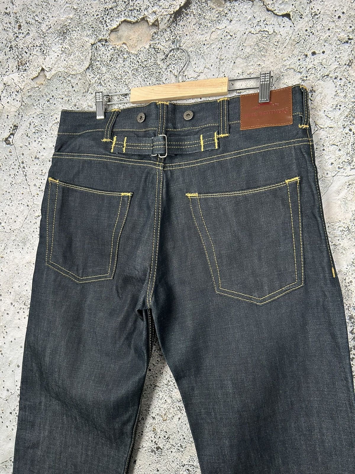 Japanese Brand Vintage Pike Brothers Selvedge Japanese Denim Roamer Pant Size US 34 / EU 50 - 5 Thumbnail