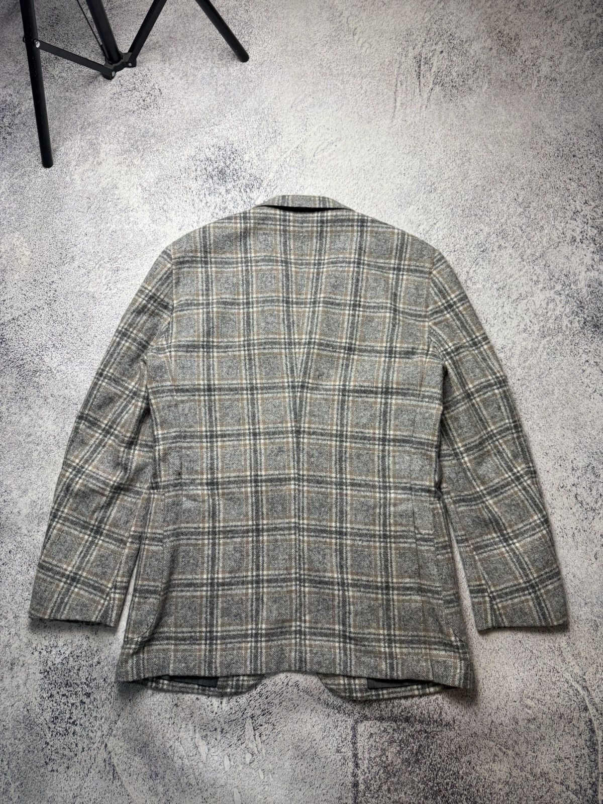 Suitsupply Suitsupply Men’s Havana HL Check Wool Alpaca Blend Size 42R - 18 Thumbnail