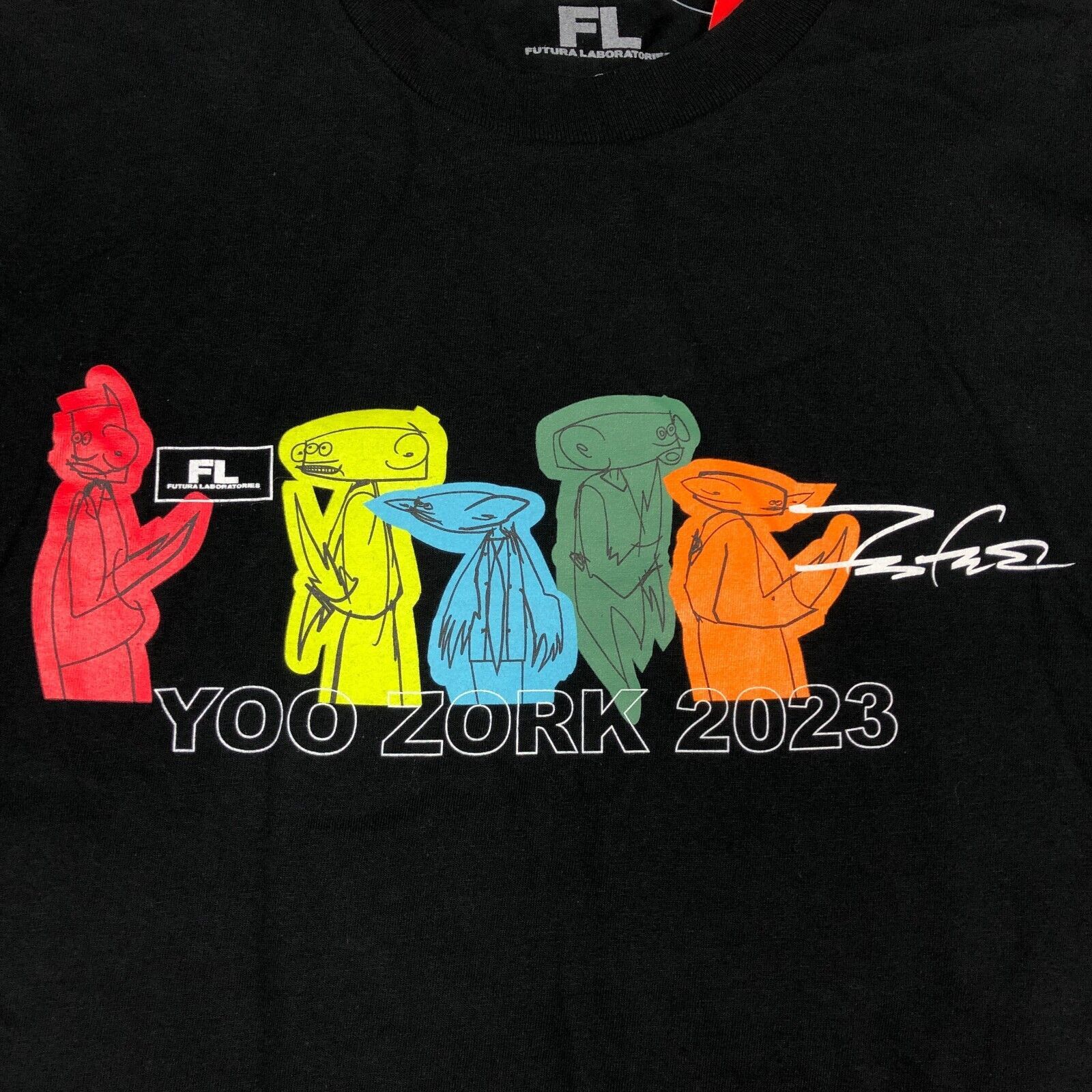 Futura 2023 Futura Labs Yoo Zork Graphic Tee T Shirt Black Size US M / EU 48-50 / 2 - 2 Thumbnail