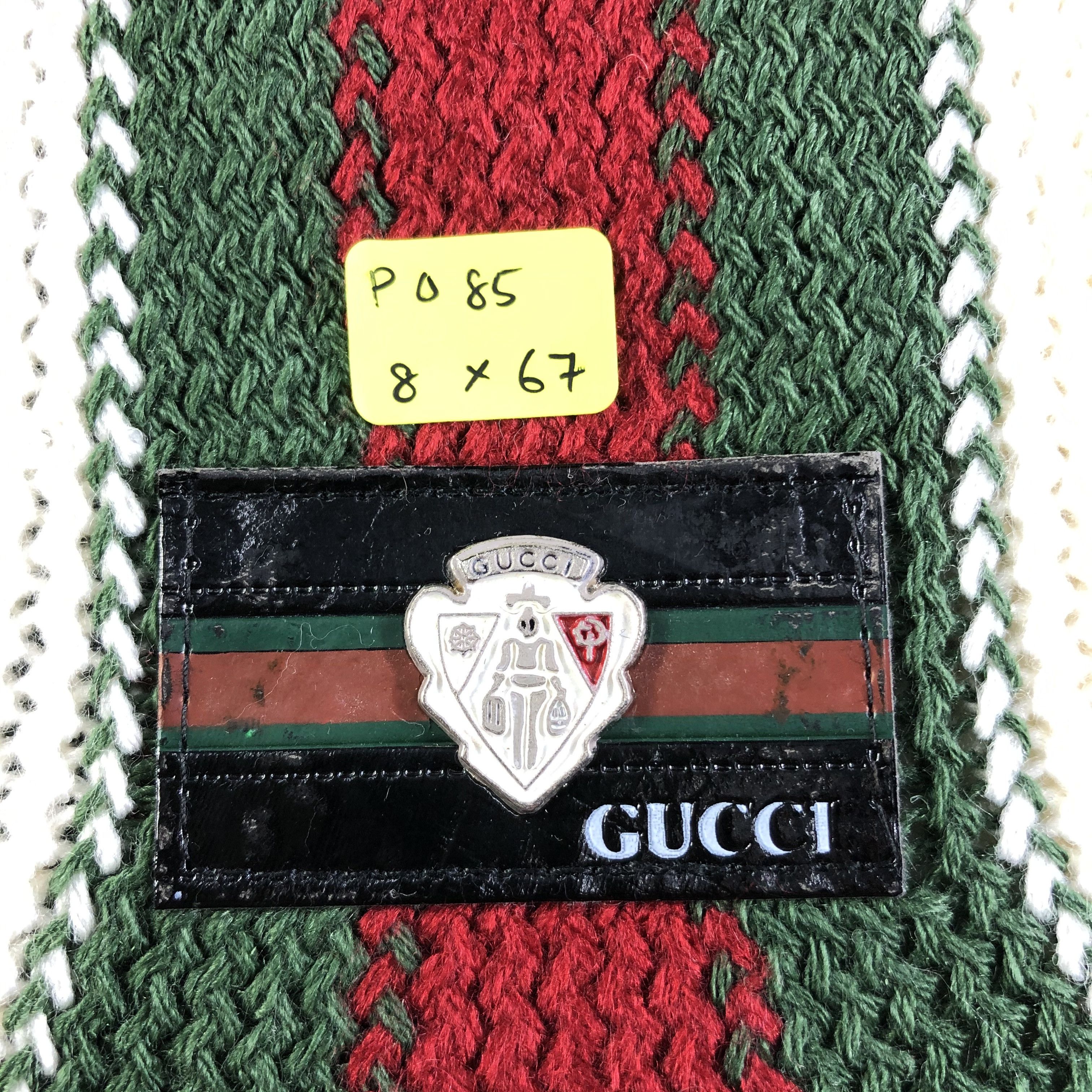 Vintage Gucci Scarf / Muffler / Neckwear P085 Size ONE SIZE - 11 Thumbnail
