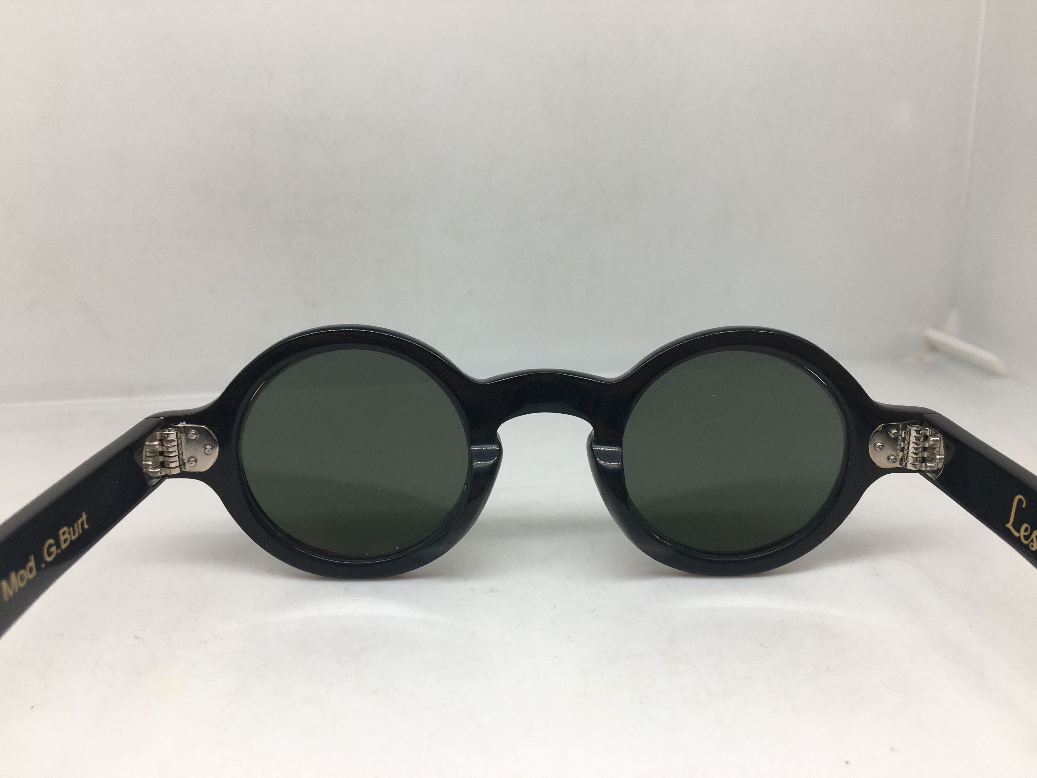 Lesca Lunetier Lesca Lesca Lunetier Genuine Horn G Burt Sunglasses Size ONE SIZE - 5 Thumbnail