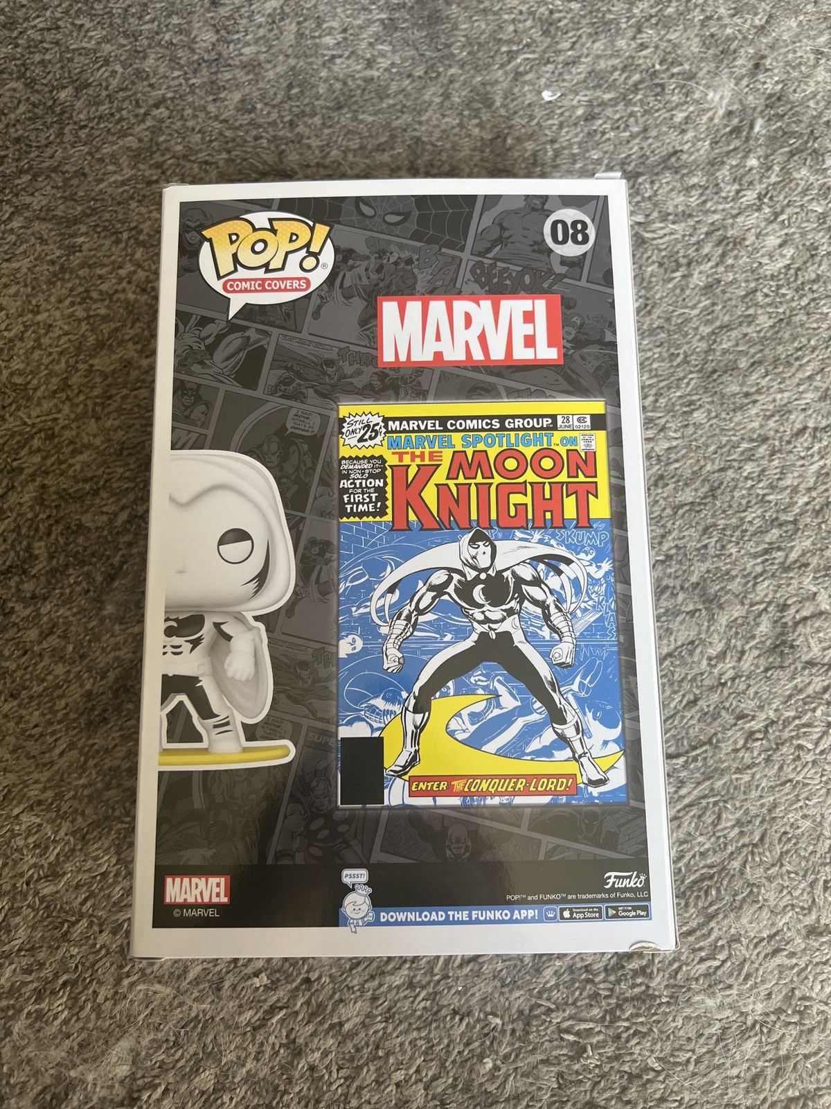 Marvel Comics Funko Pop! Moon Knight Vinyl Collectible Size ONE SIZE - 2 Thumbnail