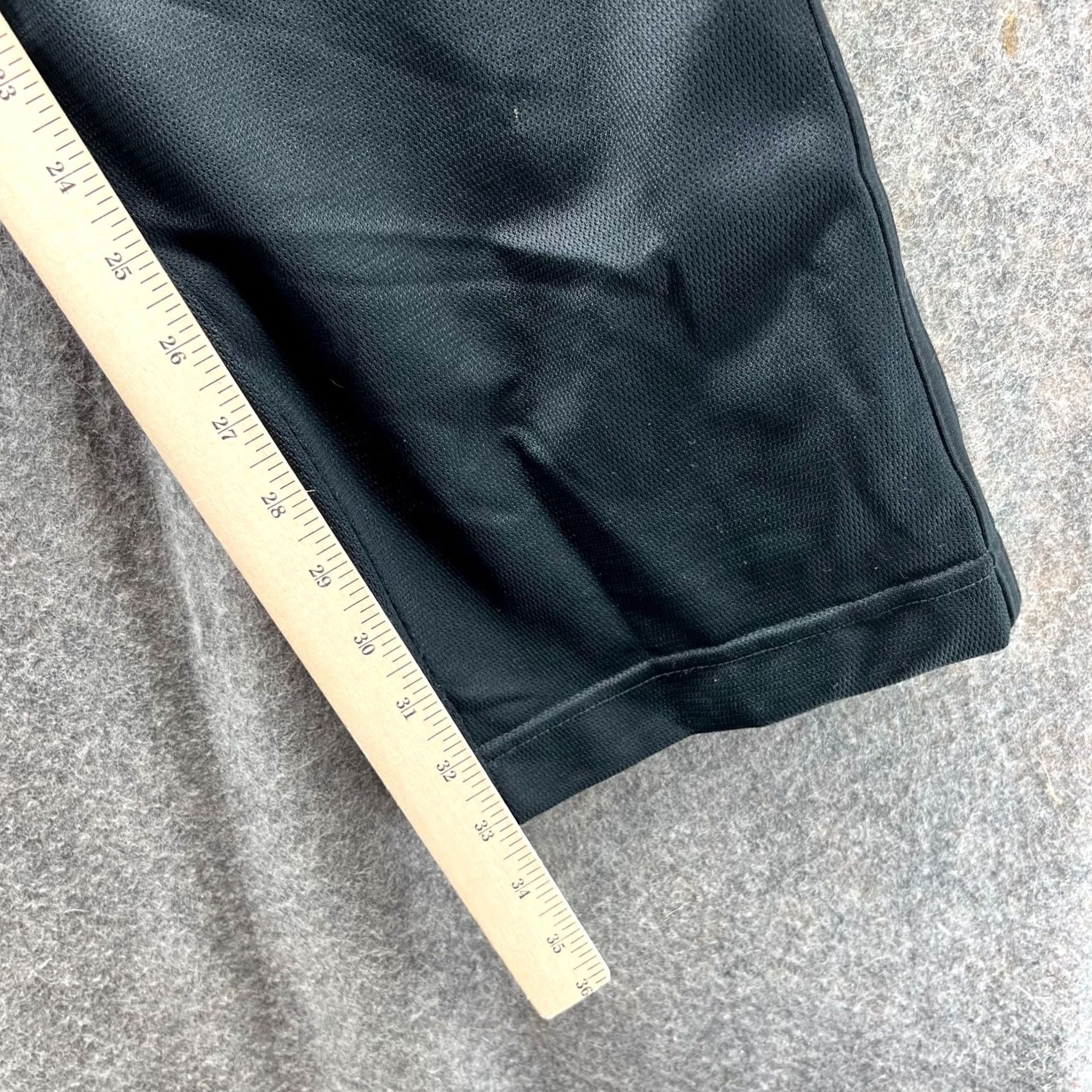 Nike VINTAGE Nike Pants Men XXL Black Athletic Swoosh Track Sweat Straight Y2K Nylon Size US 39 - 5 Thumbnail