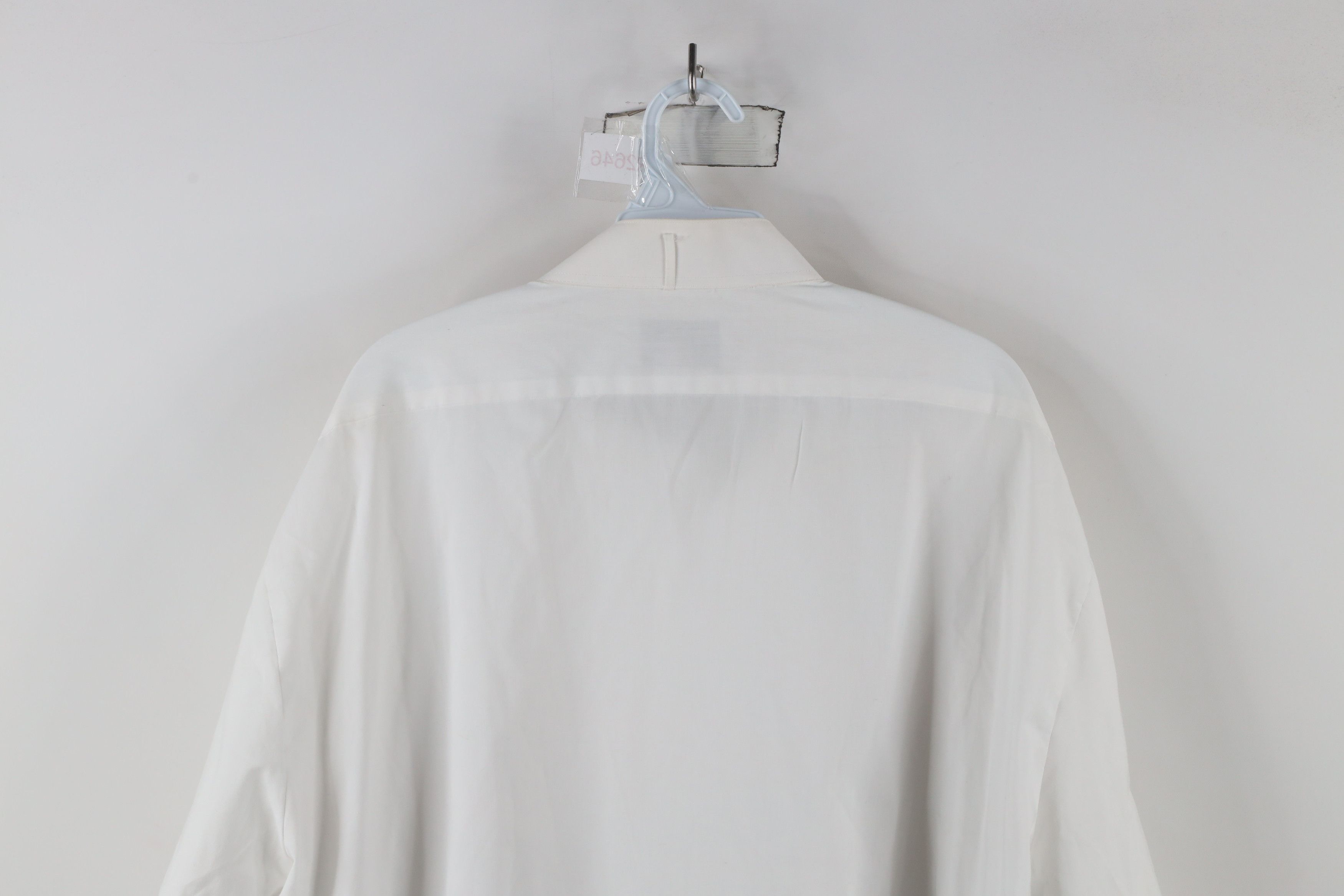 Vintage Vintage 90s Streetwear Prom Wedding Button Shirt White Size US L / EU 52-54 / 3 - 11 Thumbnail