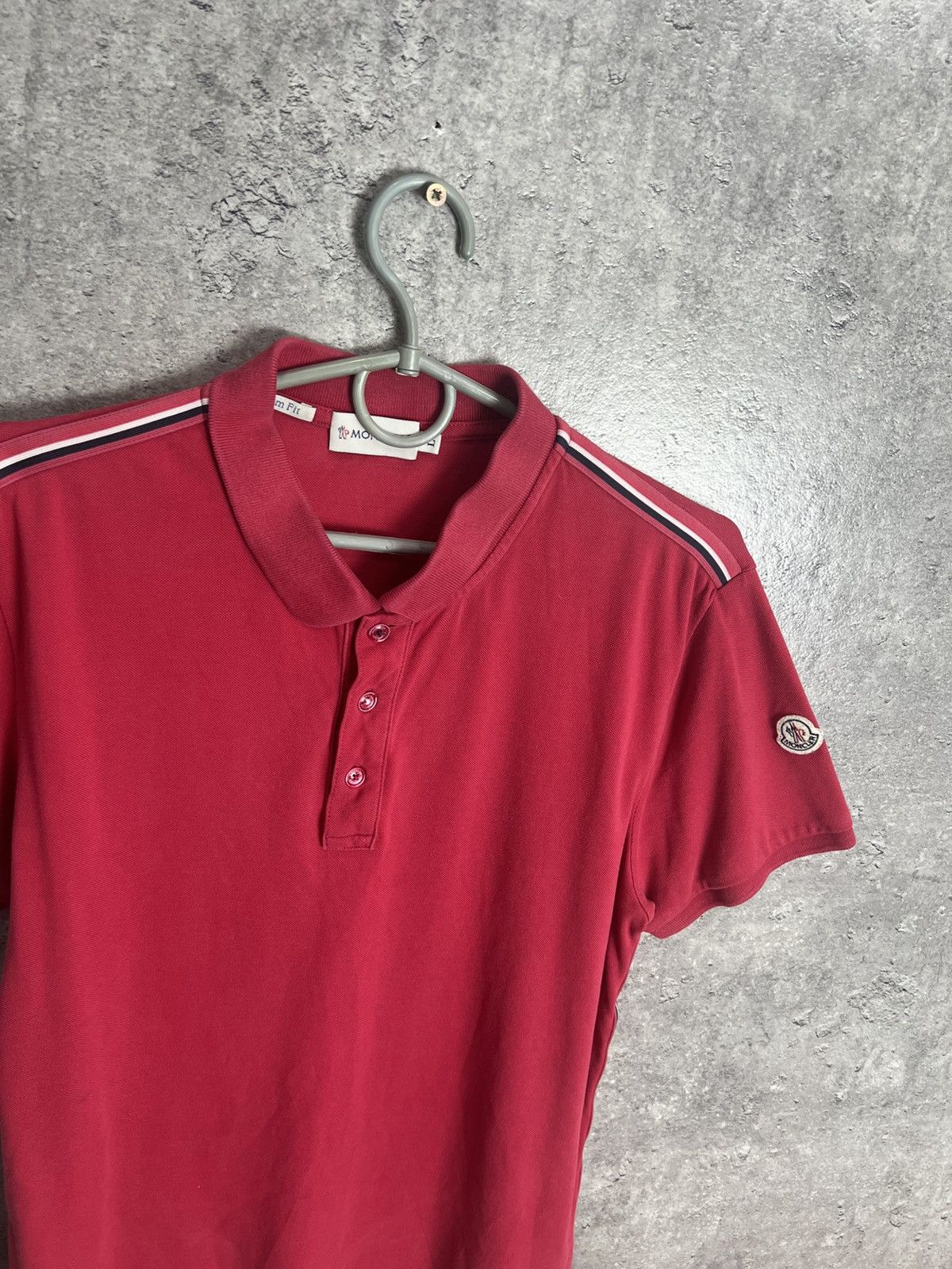 Moncler Moncler Polo T-Shirt Size US L / EU 52-54 / 3 - 2 Thumbnail
