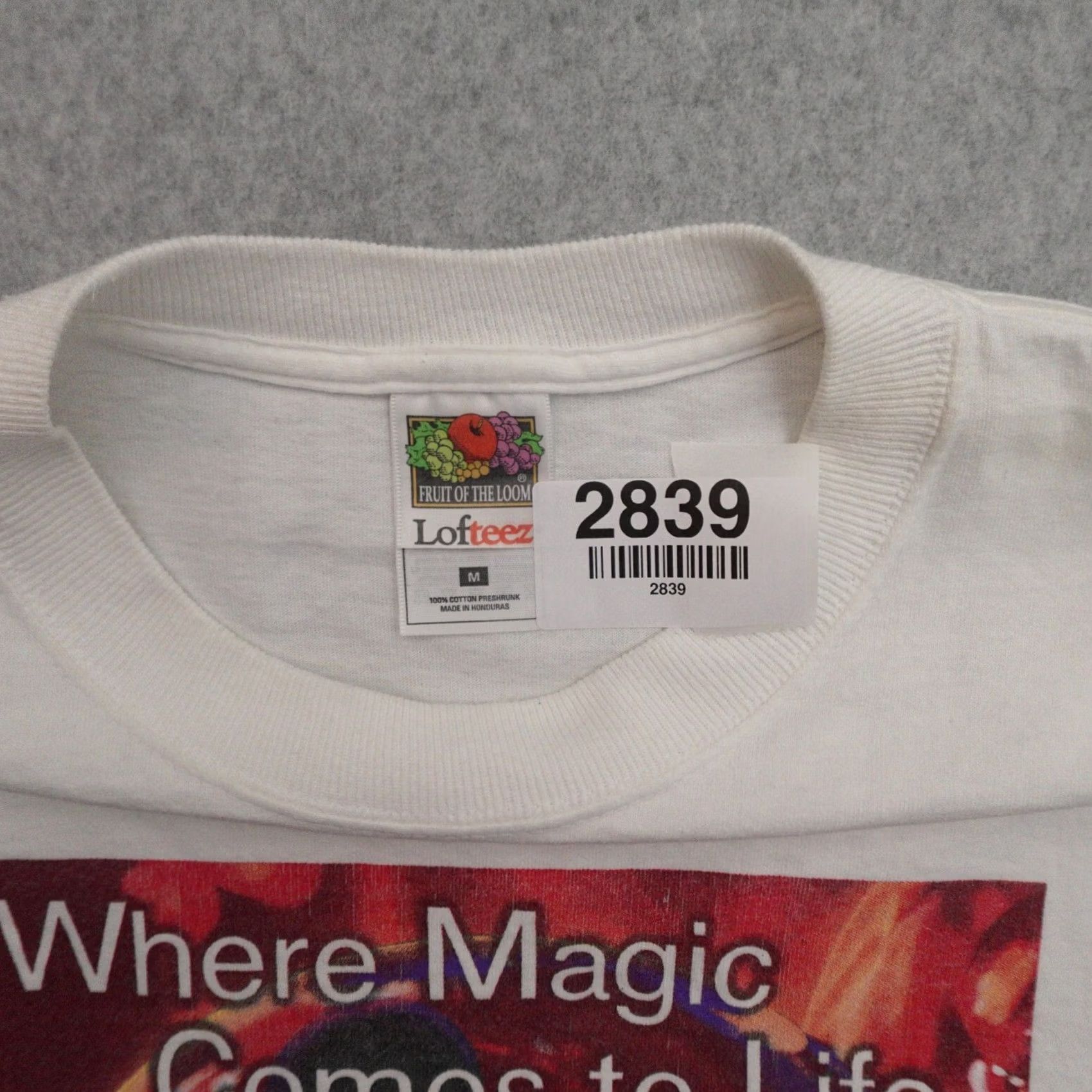 Disney VINTAGE Disney Tshirt Adult Medium Mickey Mouse 90s Where Magic Comes Size US M / EU 48-50 / 2 - 4 Thumbnail