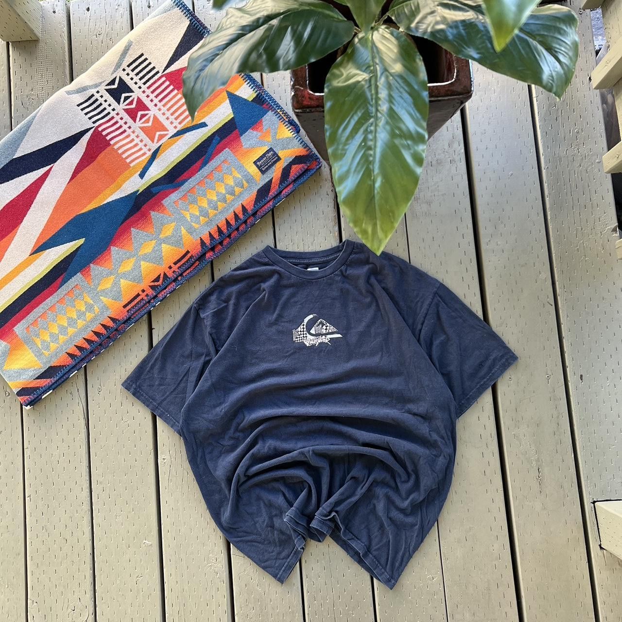 Quiksilver × Vintage Vintage Quiksilver Tee Size US XL / EU 56 / 4 - 3 Thumbnail