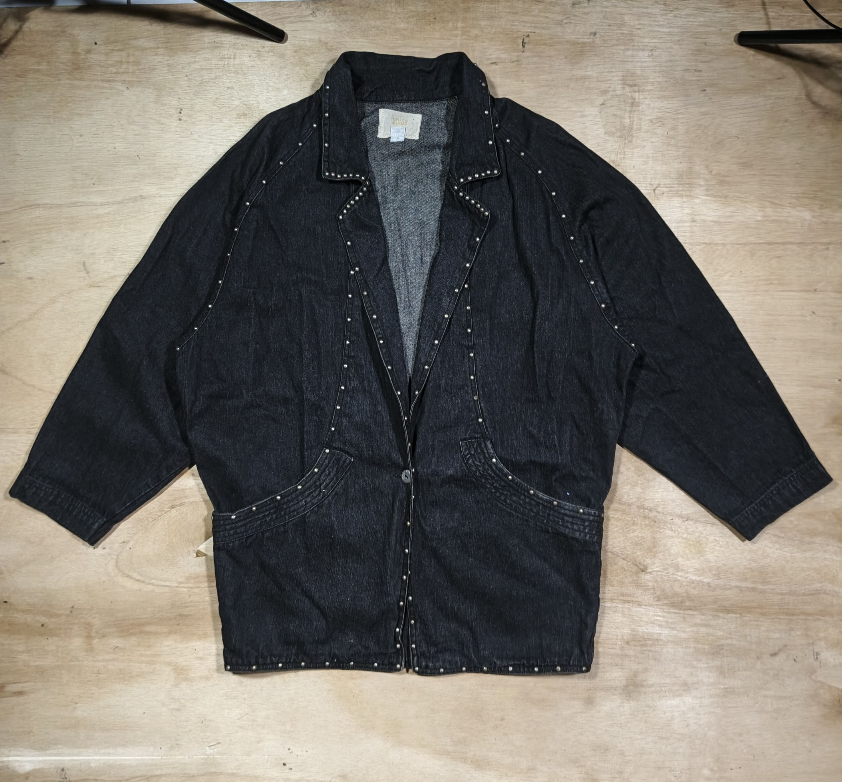 Japanese Brand 00's Spica Gothic Punk Studded Size US L / EU 52-54 / 3 - 2 Thumbnail