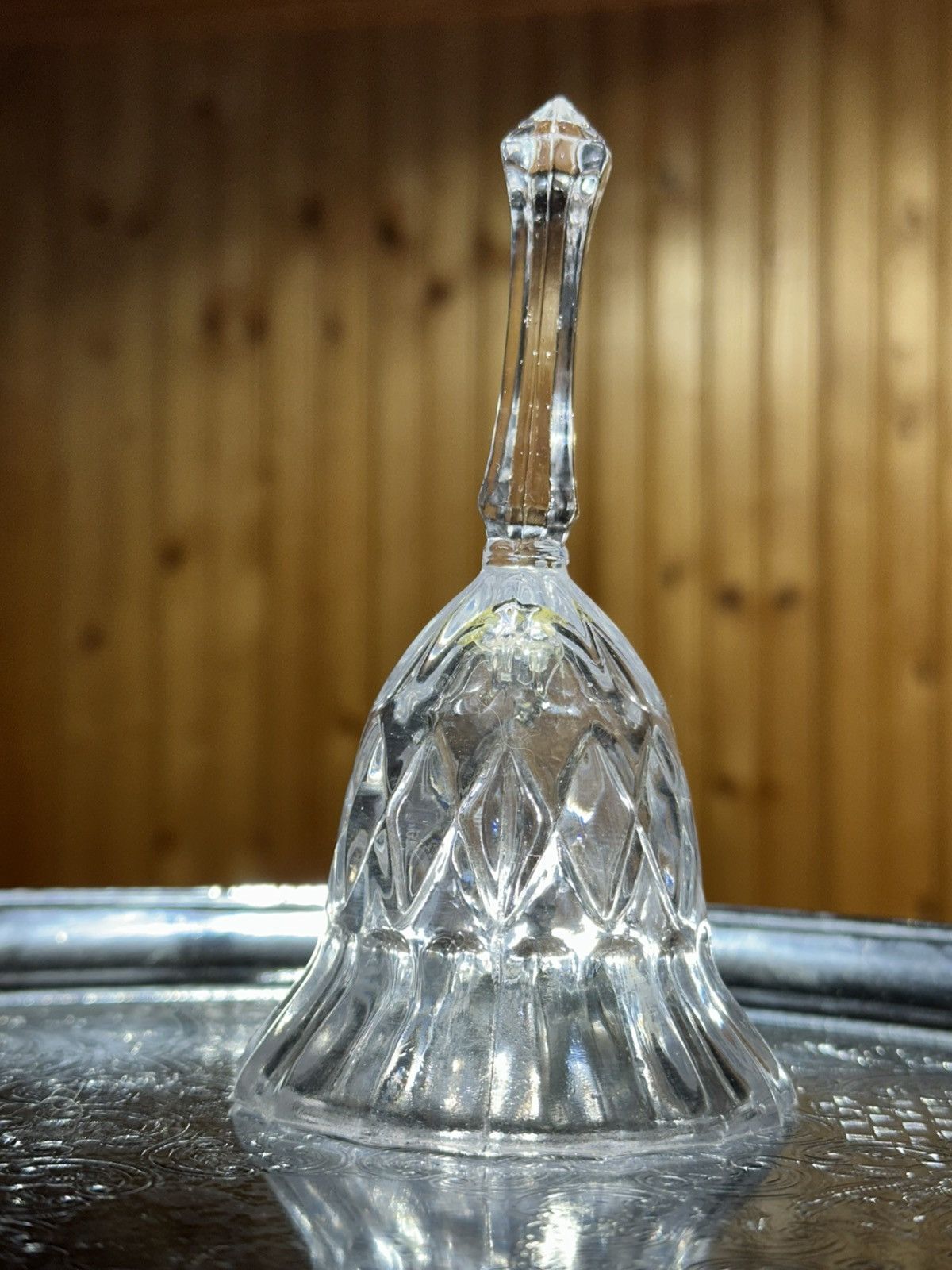 Other Vintage Elegant Clear Glass Bell Size ONE SIZE - 1 Thumbnail