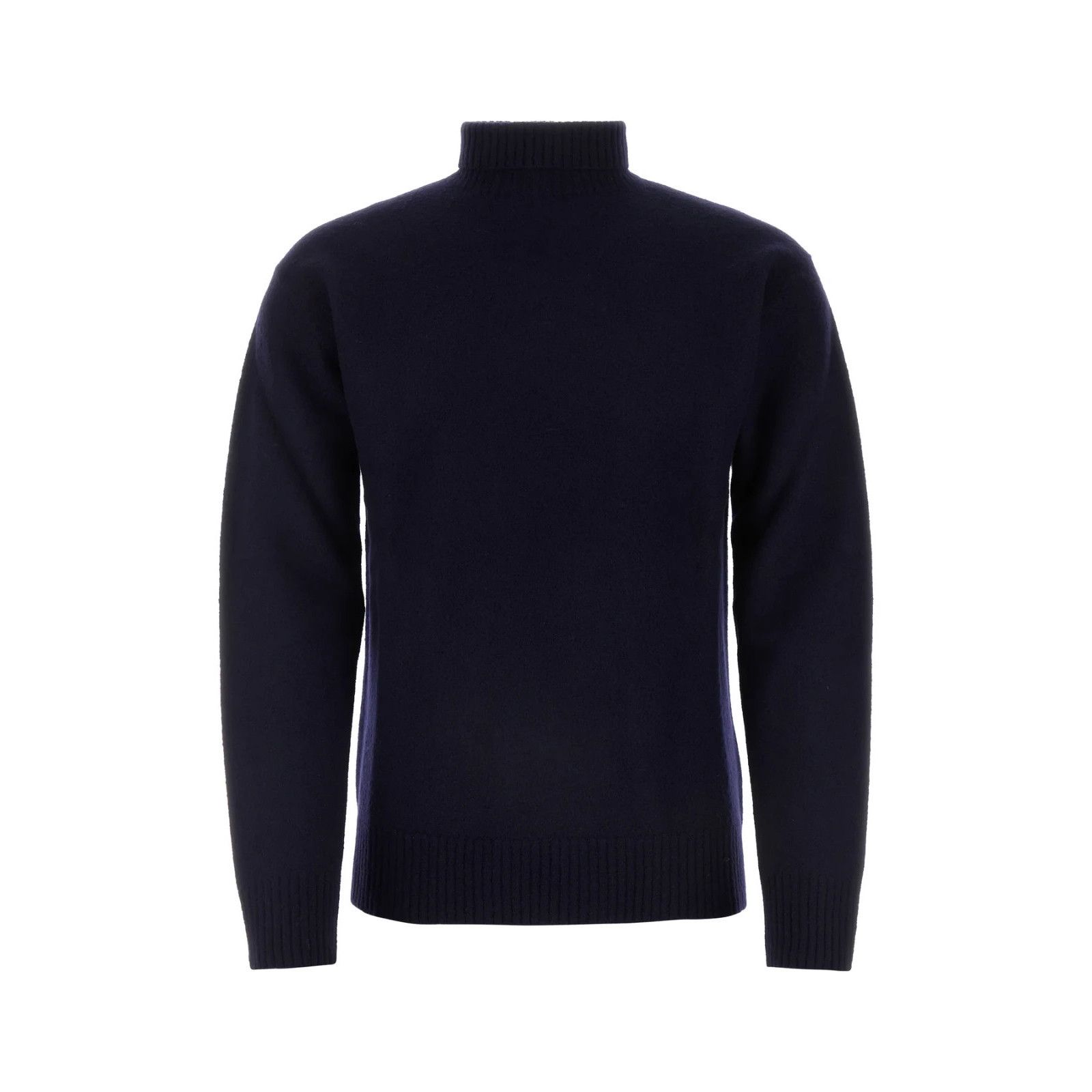 Jil Sander JIL SANDER Midnight Blue Wool Sweater New And Authentic (Men Size US M / EU 48-50 / 2 - 1 Thumbnail