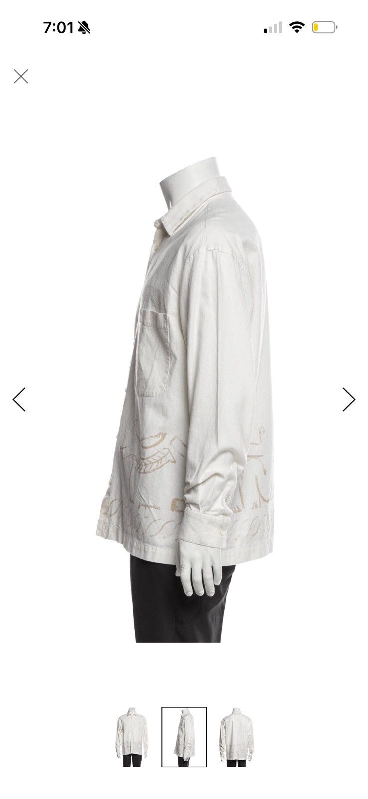 Jacquemus Jacquemus long sleeve shirt Size US M / EU 48-50 / 2 - 3 Thumbnail