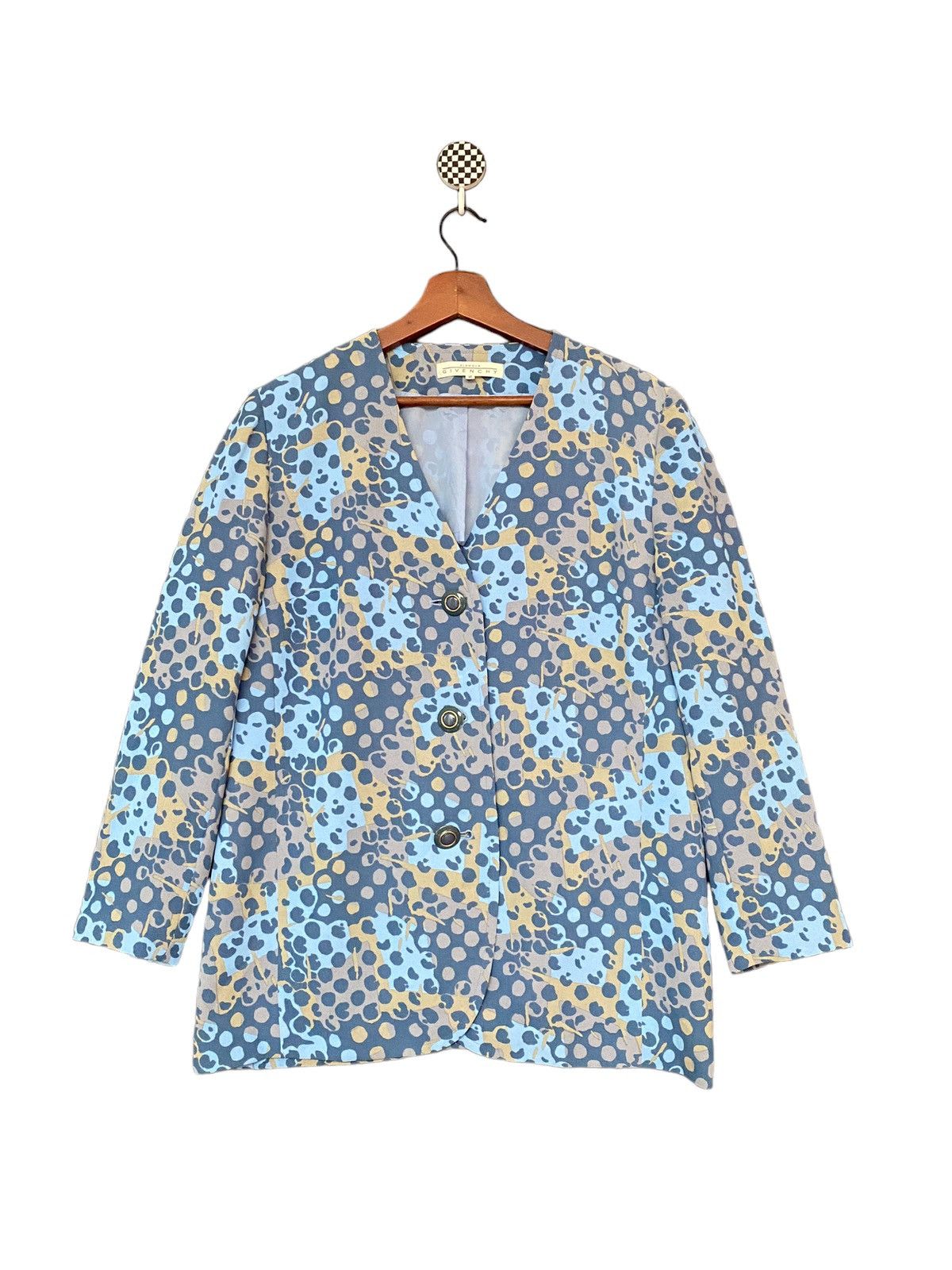 Designer × Givenchy Vintage Brand Givenchy Full Print Jacket 1990s Size US M / EU 48-50 / 2 - 1 Thumbnail