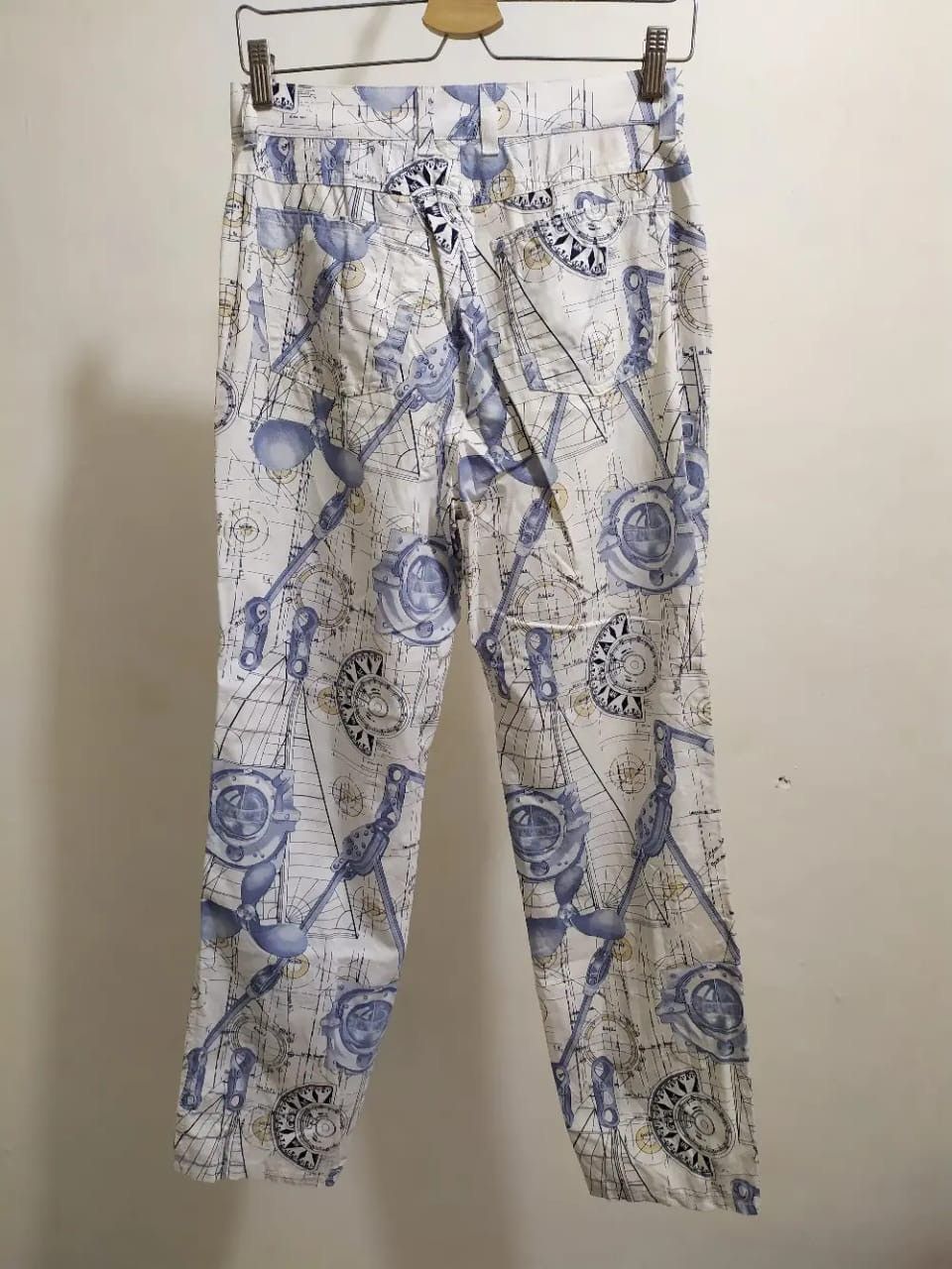 Escada Vintage ESCADA By Margaretha Lev Fullprint Art Pants Size 28" / US 6 / IT 42 - 8 Thumbnail