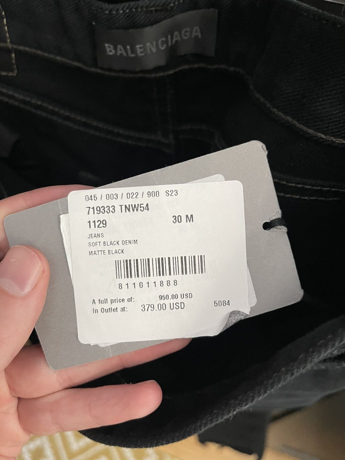 Balenciaga Super Fitted Jeans Size US 30 / EU 46 - 6 Thumbnail