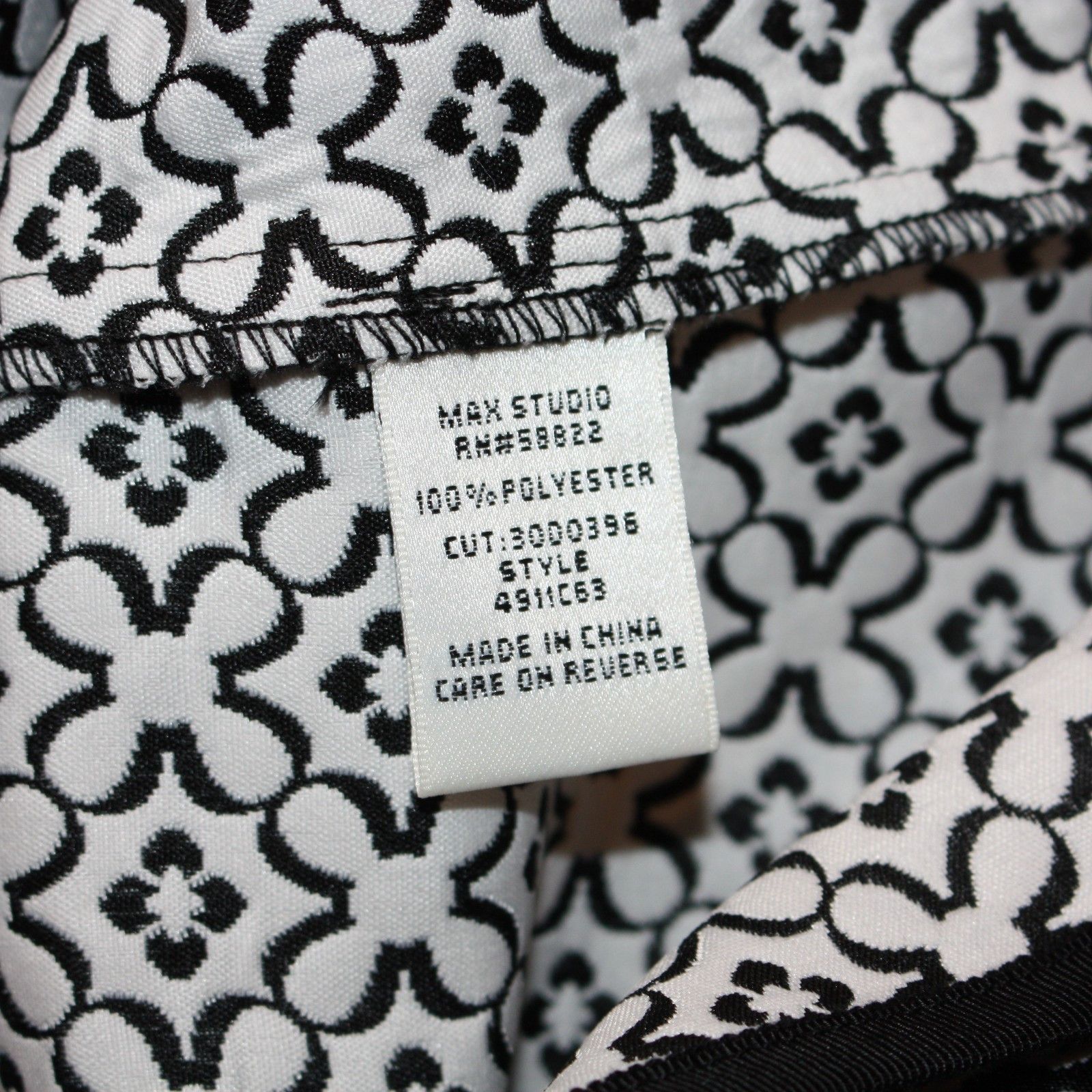 Other Max Studio Sleeveless with Jacquard Detail A-Line Dress NWT Size M / US 6-8 / IT 42-44 - 5 Thumbnail