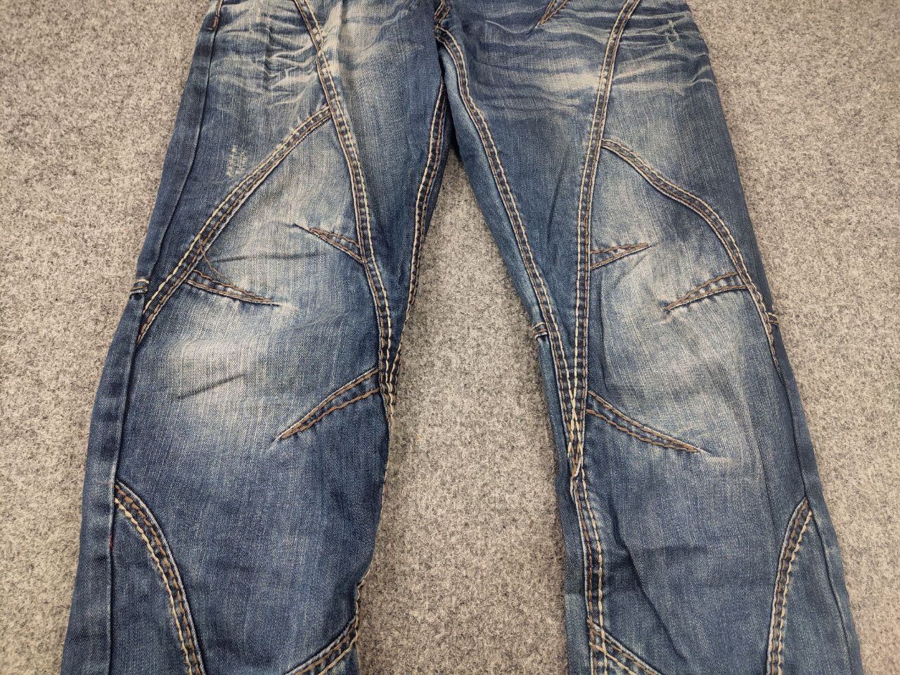 Japanese Brand Vintage Cipo Baxx Japan Y2k Style if six was nine Zip Jeans Size US 32 / EU 48 - 7 Thumbnail