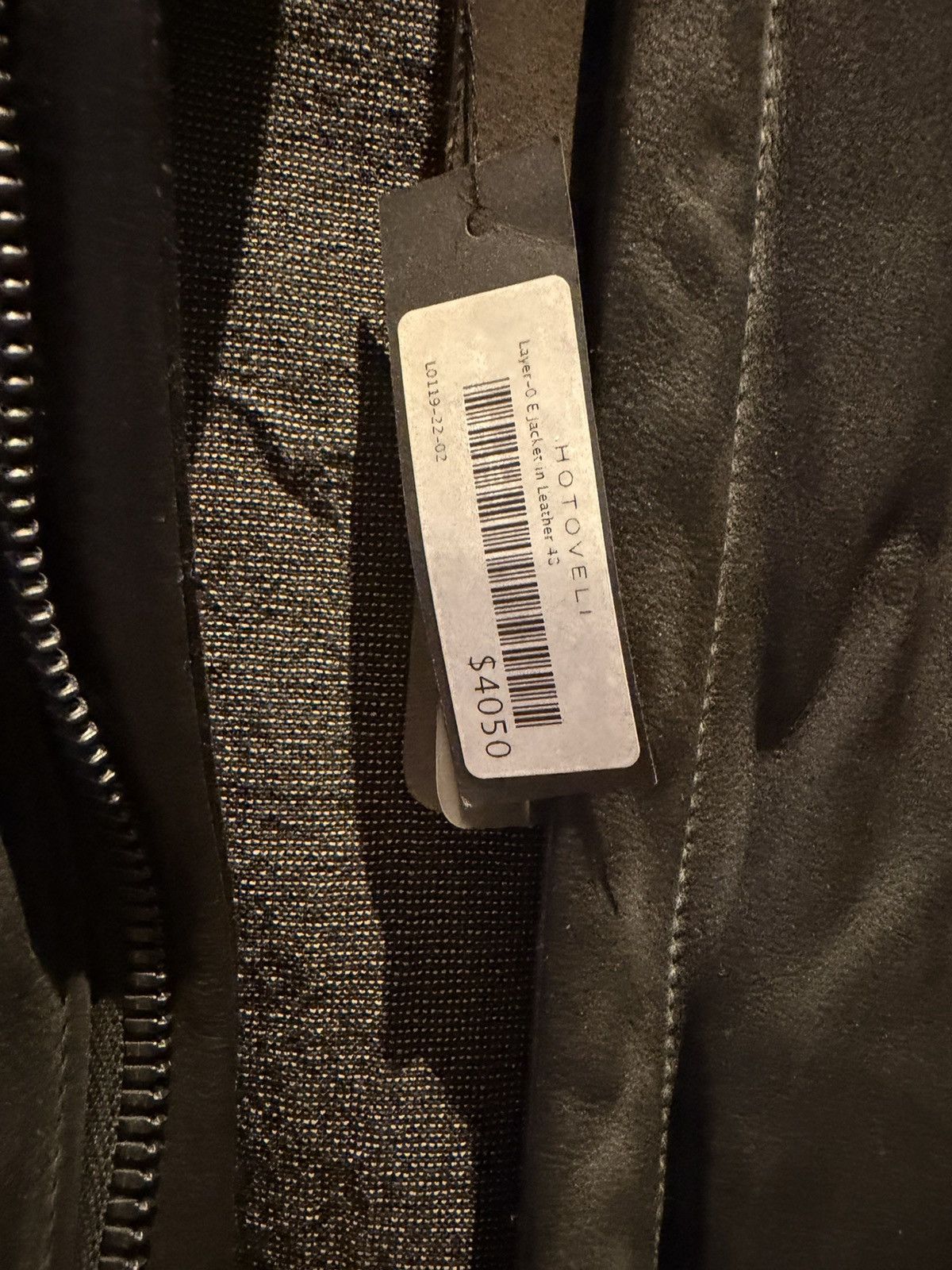 Layer-0 Layer-0 Leather Jacket – Size 46 – New With Tags Size US S / EU 44-46 / 1 - 4 Thumbnail