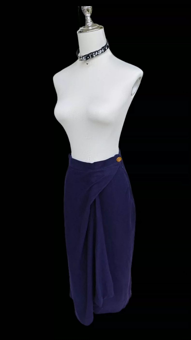 Vivienne Westwood Vivienne Westwood Purple hemmed skirt Size 26" / US 2 / IT 38 - 6 Thumbnail