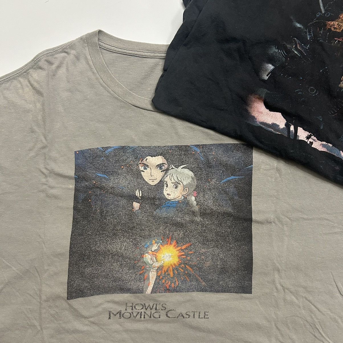 Anime Lot of 2 Studio Ghibli Howl's Moving Castle Promo T-shirt Size US XL / EU 56 / 4 - 2 Thumbnail