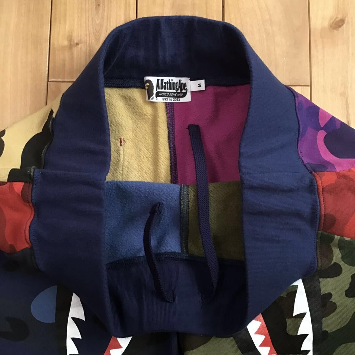 Bape BAPE Mix camo shark sweat shorts a bathing ape ★size M Size US 32 / EU 48 - 6 Thumbnail