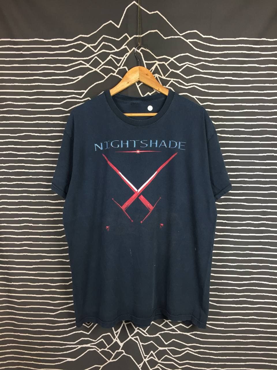 Band Tees Nightshade Forever True Dark Aesthetic Metal Band Tee Size US XL / EU 56 / 4 - 2 Thumbnail