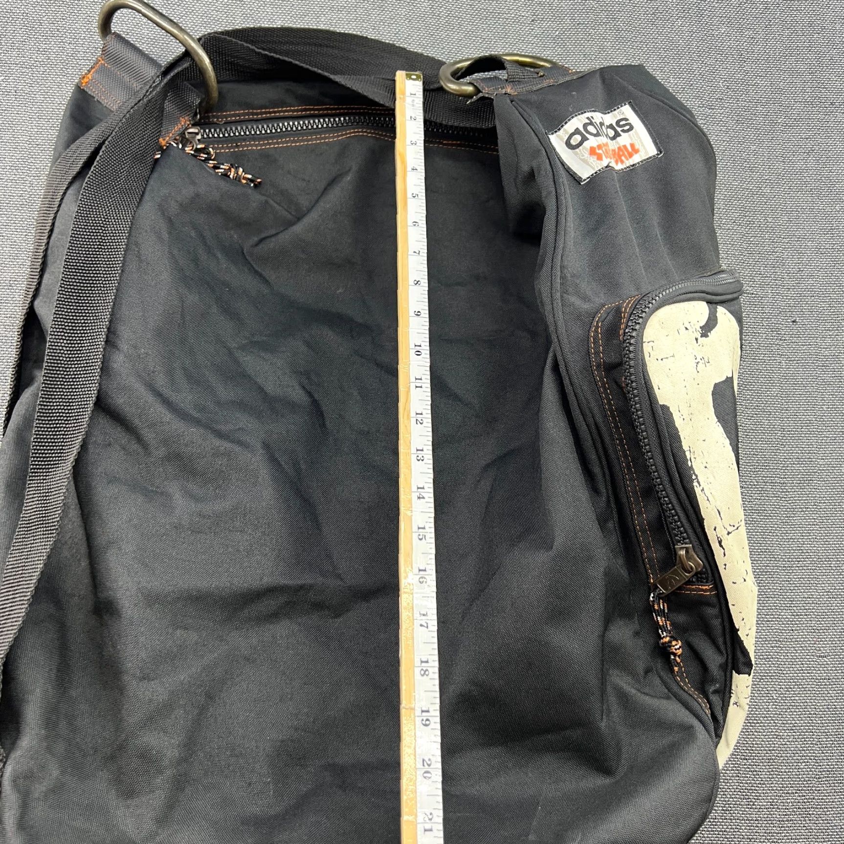 Adidas Vintage Adidas Streetball West Germany Rucksack Bag Gym Sports Backpack Blue Unisex Adults 80s 90s Size ONE SIZE - 5 Thumbnail