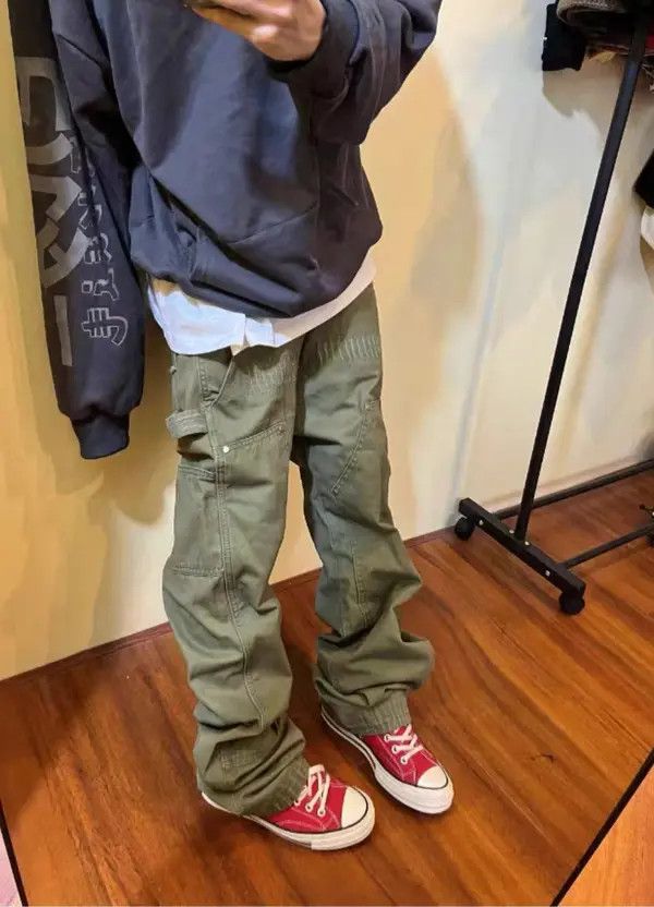 Japanese Brand VIBE Vintage logging casual rare cargo trousers Size US 30 / EU 46 - 5 Thumbnail