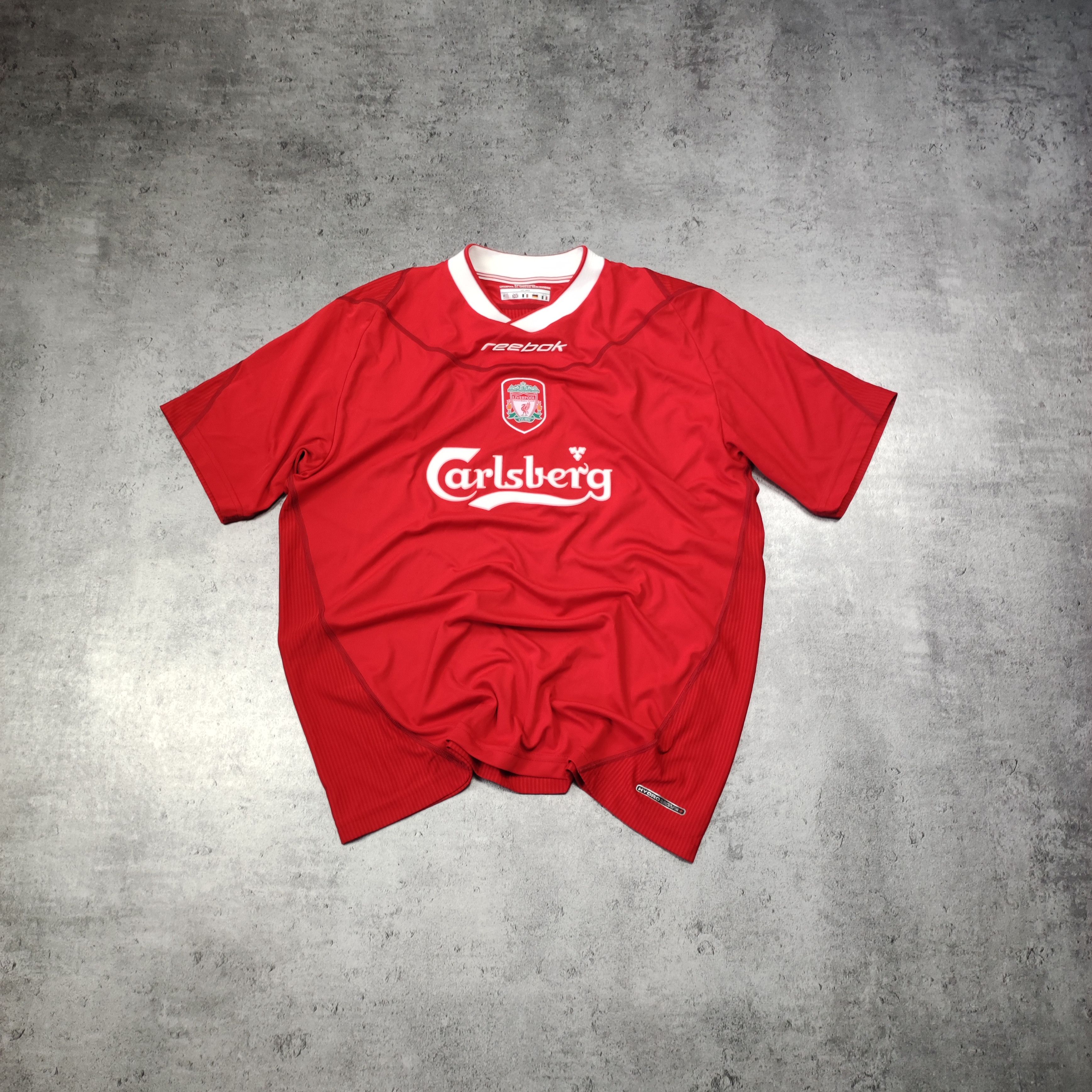 Vintage OG Rare 2002 Reebok Liverpool FC Home Jersey