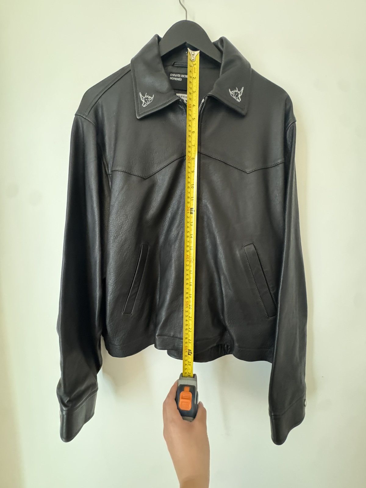 Enfants Riches Deprimes Enfants Riches Déprimés Leather Jacket Black XL Size US XL / EU 56 / 4 - 5 Thumbnail