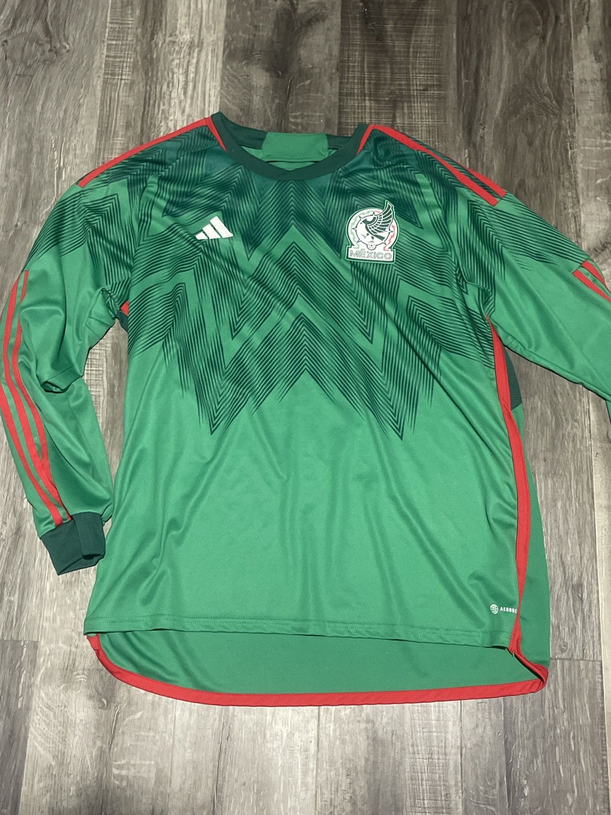 Mexico 2022 World Cup Jersey Long Sleeve