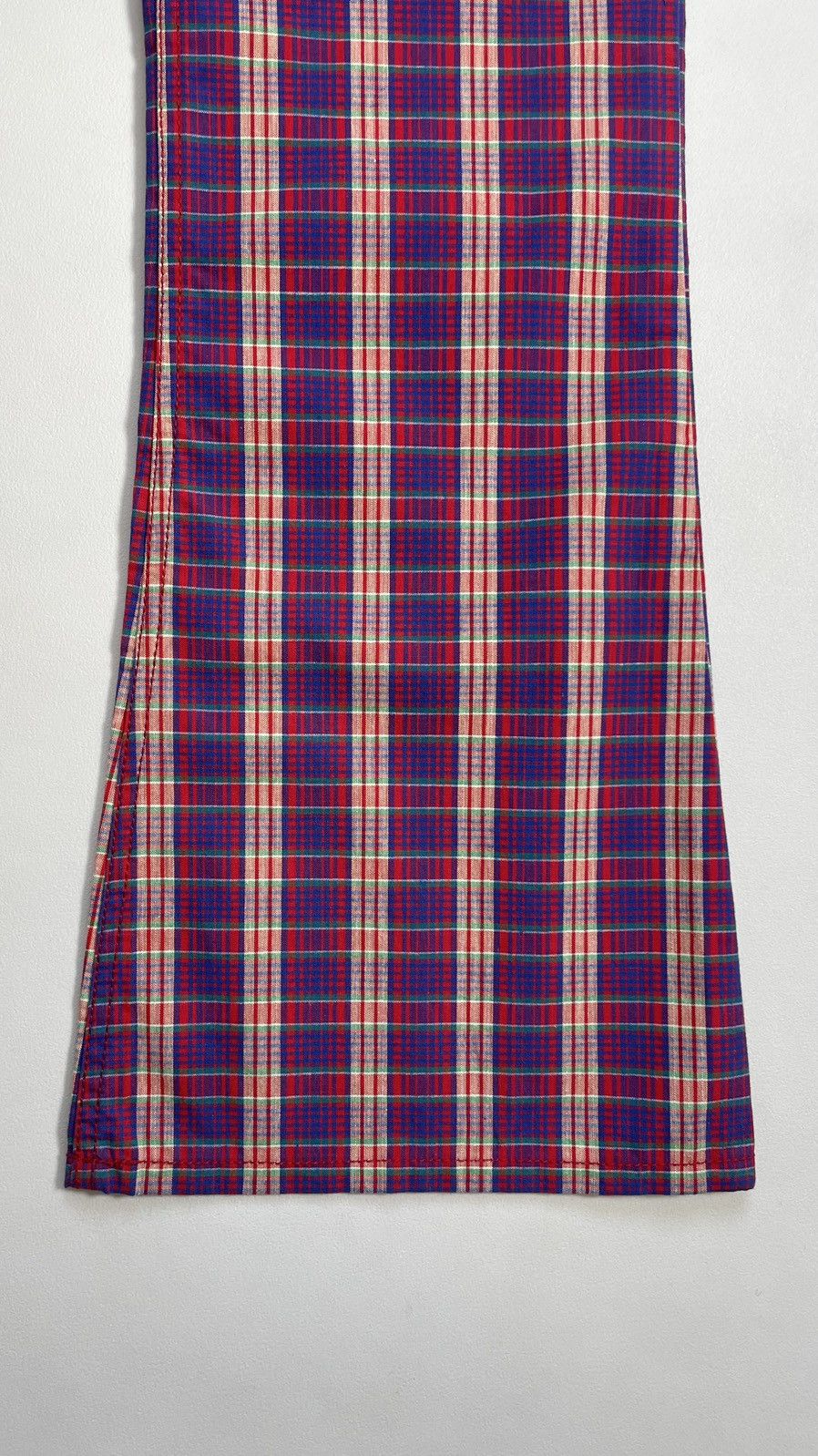 Comme des Garcons S/S 05 Punk Madras Check Flared Pants Size US 32 / EU 48 - 9 Thumbnail