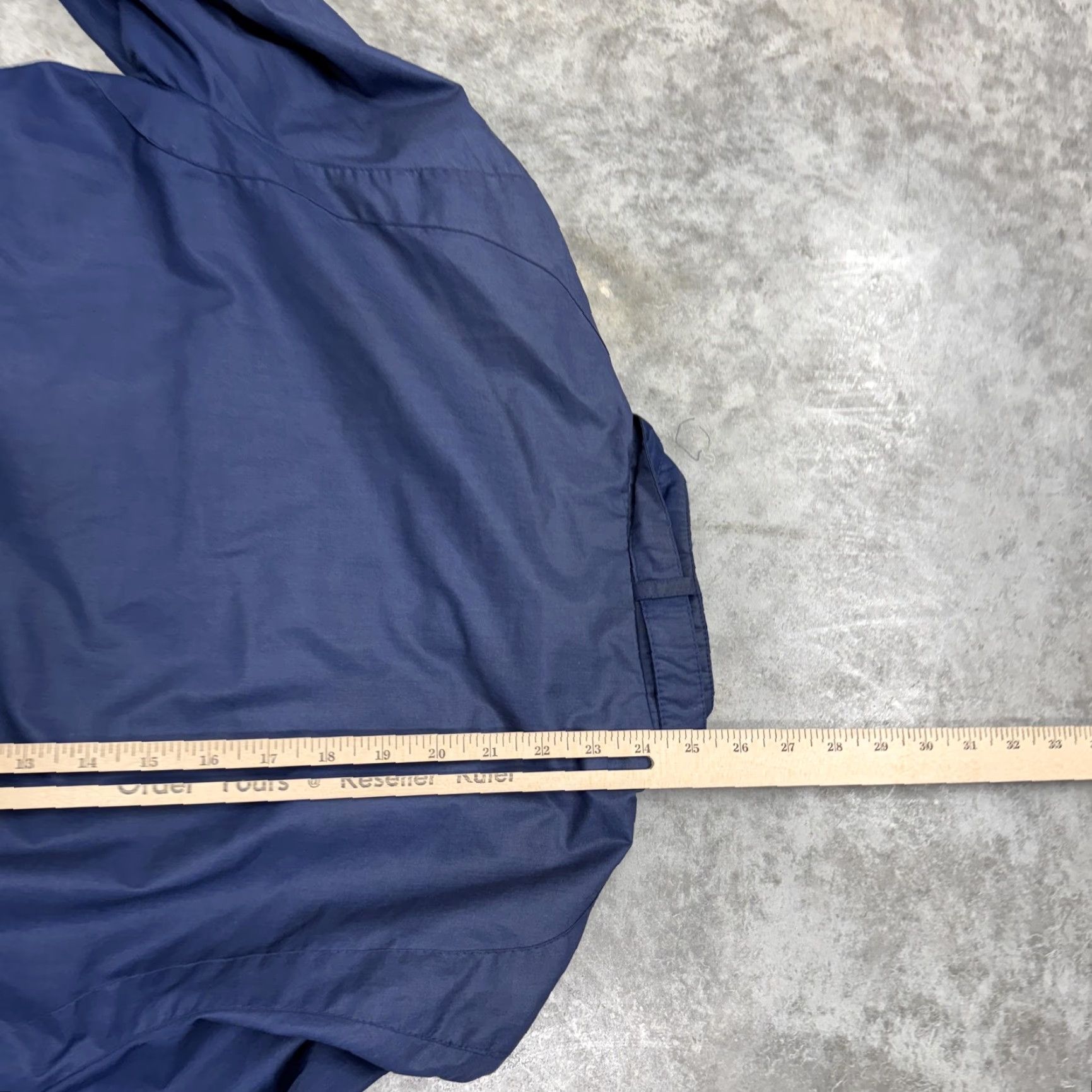Members Only VINTAGE Members Only Jacket Mens 38 Blue Nylon Bomber 80s HK Zip Full Zip Lined Pockets Solid Blue Logo Zipper Casual Travel Size US XXS / EU 40 - 7 Thumbnail