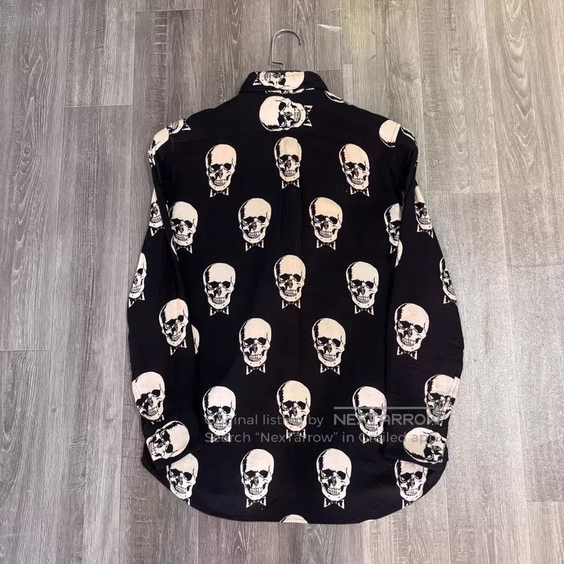 Saint Laurent Paris Saint Laurent Paris Skull Shirt F40 i Size S / US 4 / IT 40 - 5 Thumbnail