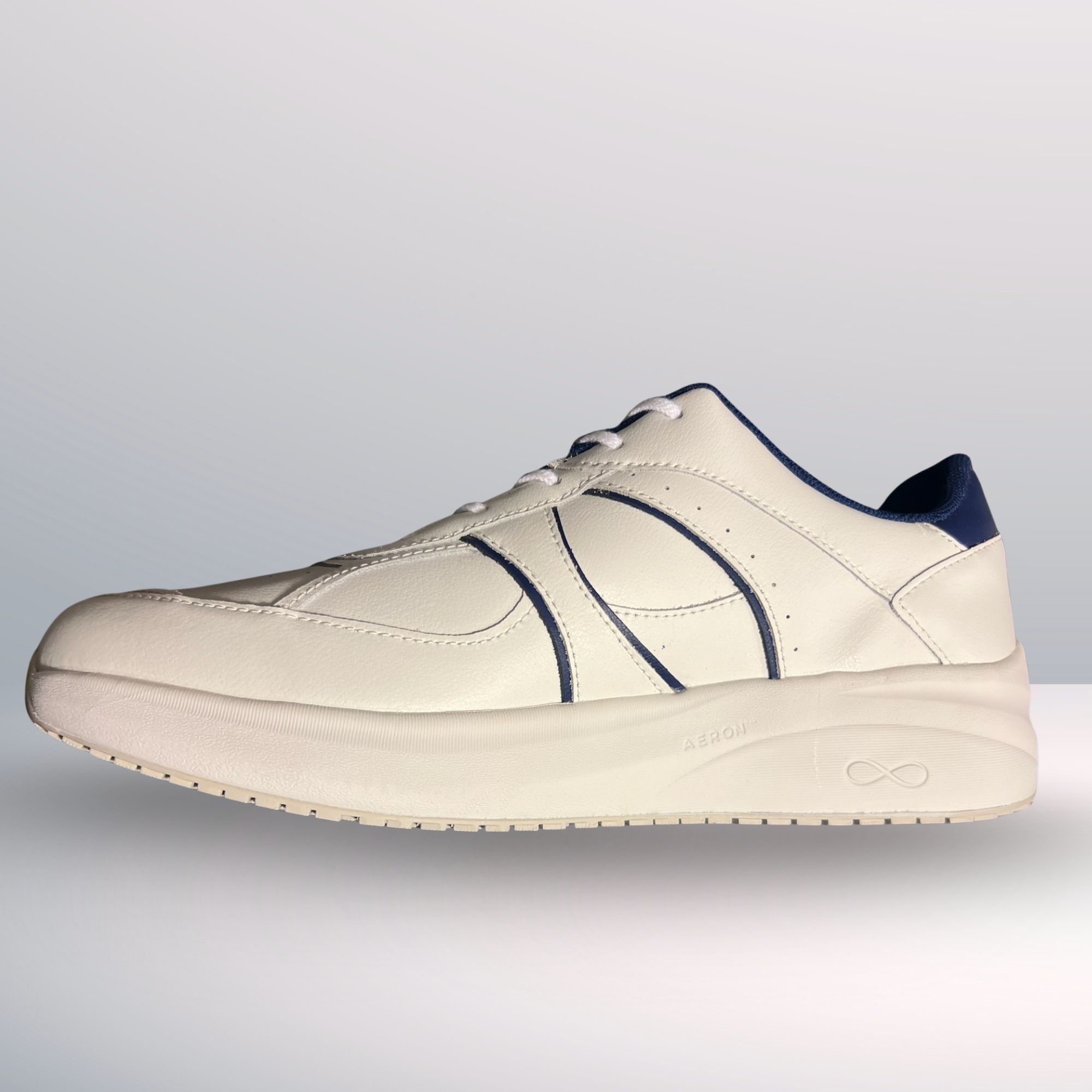 Other Infinity Meveron Sneakers White Blue Mens Size 10 Lightweigh Size US 10 / EU 43 - 4 Thumbnail