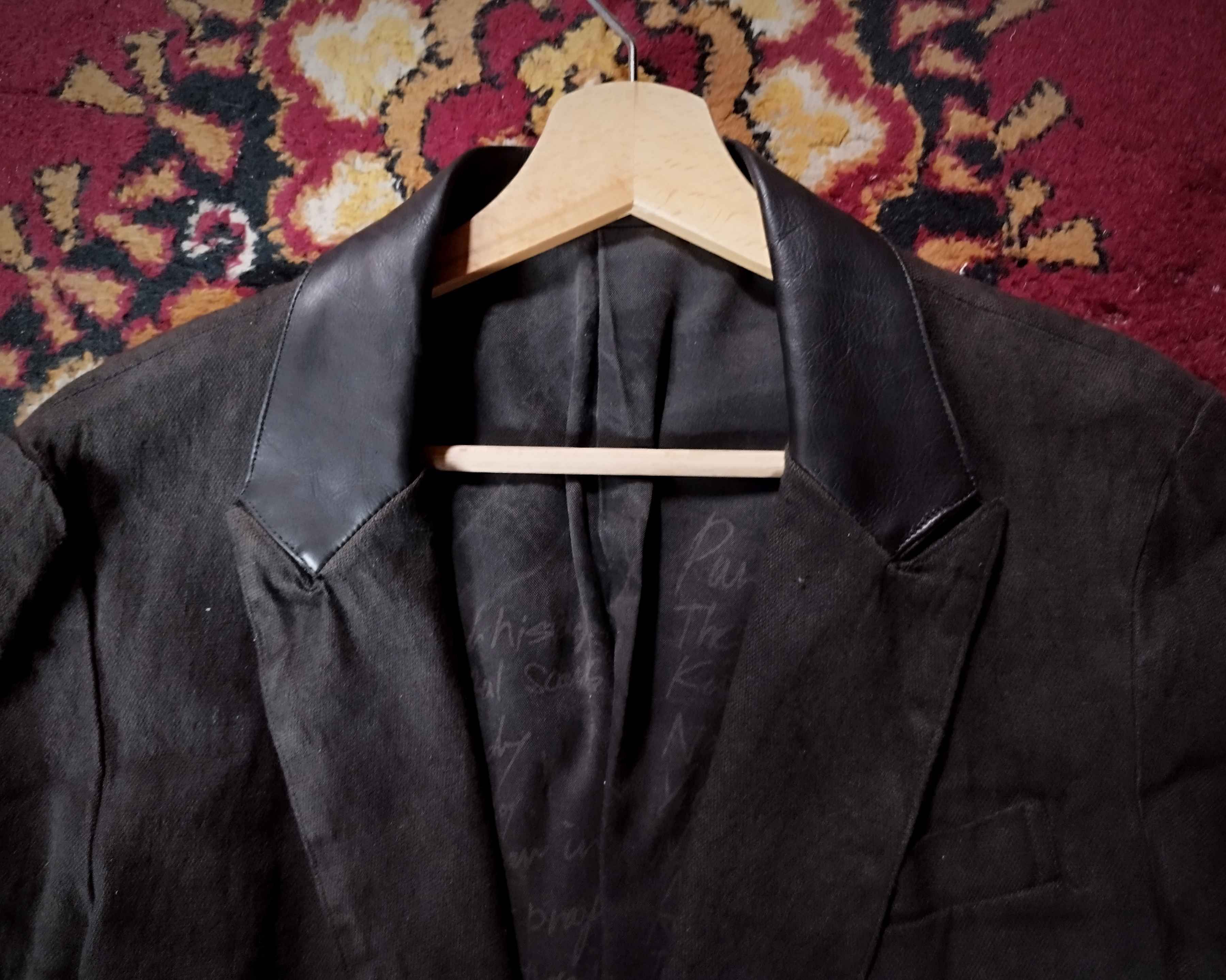 Isamu Katayama Backlash Isamu Katayama Backlash Linen Leather Jacket Size US M / EU 48-50 / 2 - 7 Thumbnail