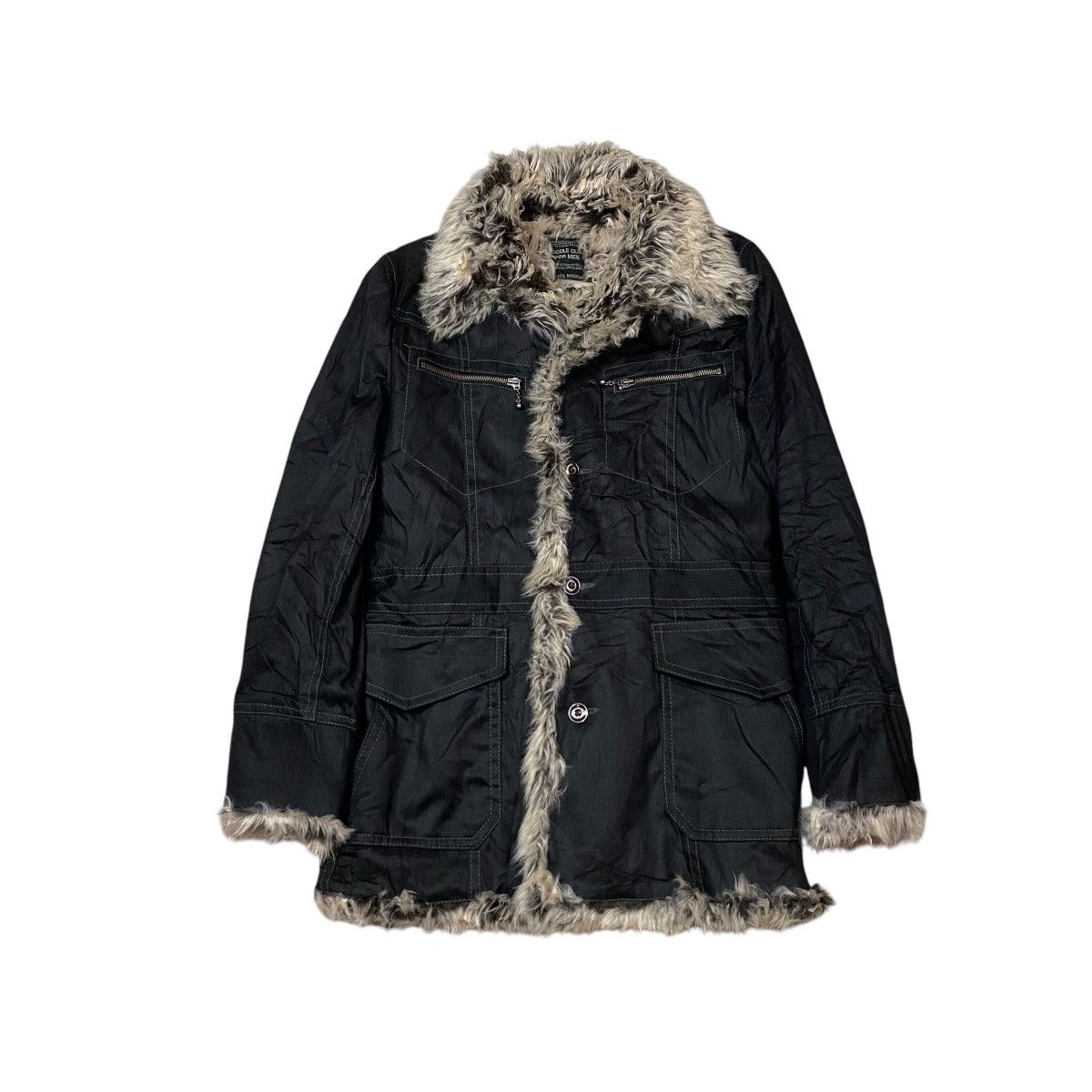 ジャケット・アウター NICOLE CLUB Y2K Shiny Fur DownJacket 48 BMW1899_grande.jpg?v=1666718258
