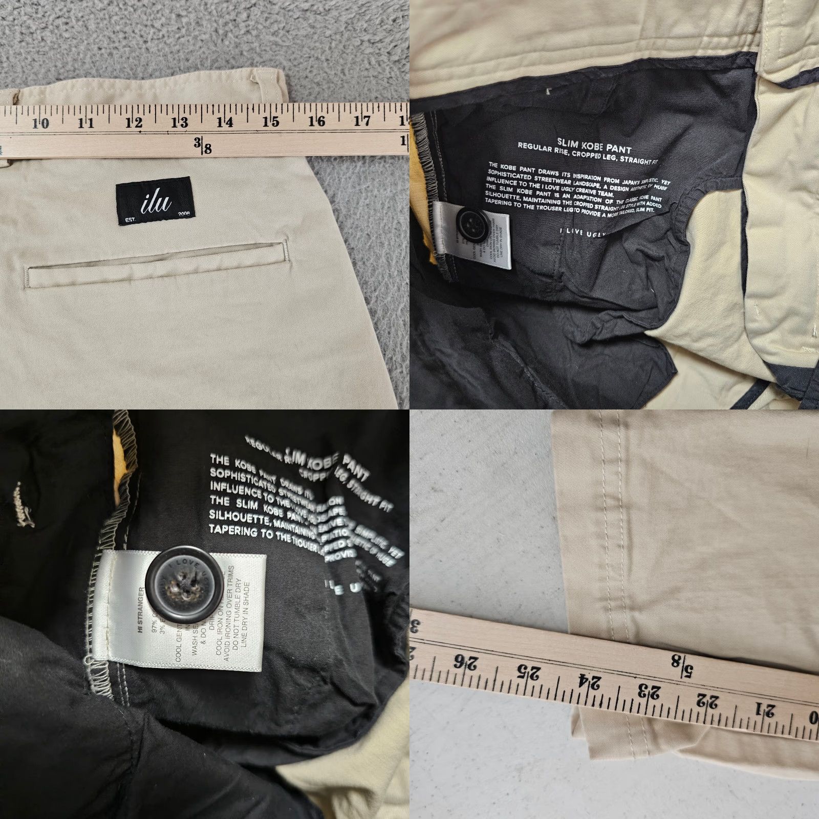 I Love Ugly VINTAGE Size US 31 - 8 Thumbnail