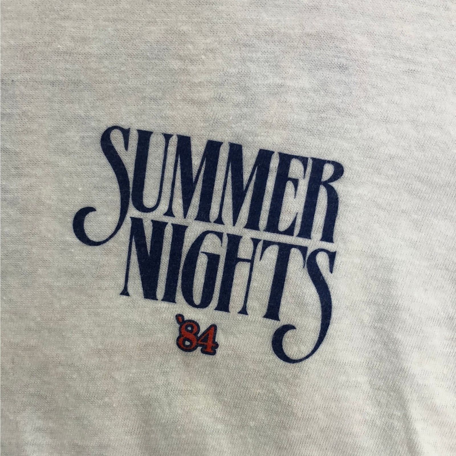 Band Tees Vintage 1984 Moody Blues Summer Nights LS S Size US S / EU 44-46 / 1 - 4 Thumbnail