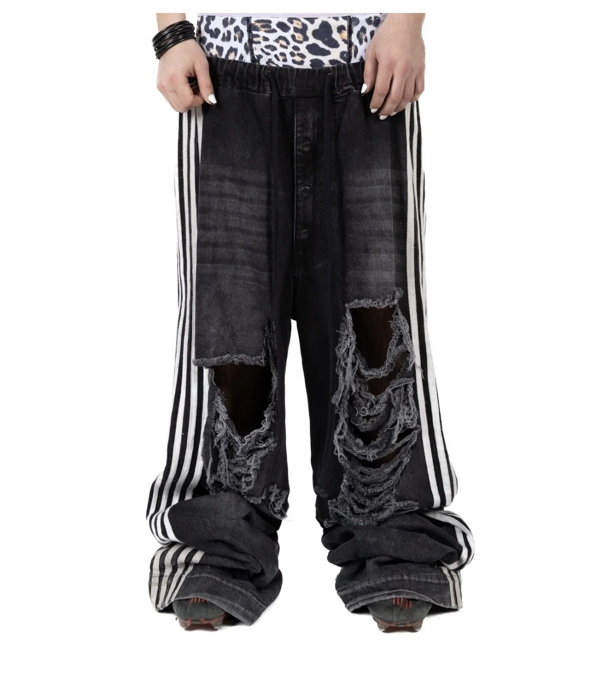 Other Yori 5-Stripe Denim (Black/White) Size US 30 / EU 46 - 1 Thumbnail