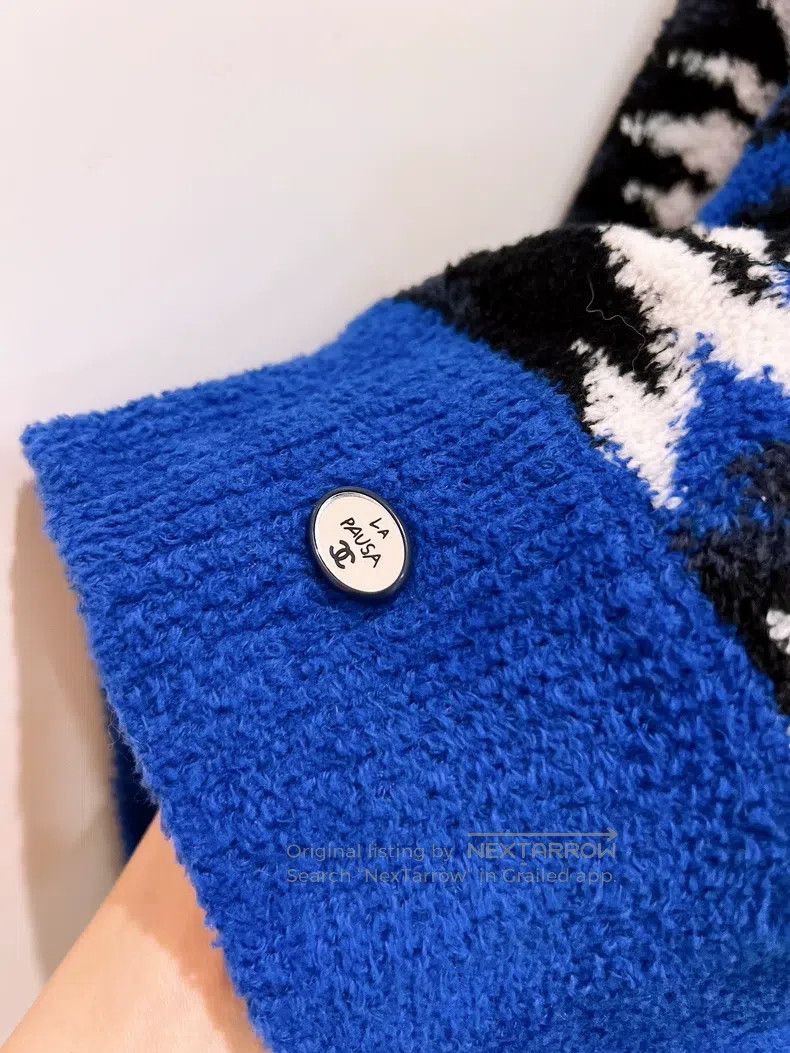 Chanel Chanel Cruise ship series towel knitwear sweater Size XS / US 0-2 / IT 36-38 - 5 Thumbnail