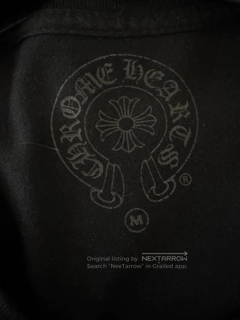 Chrome Hearts CHROME HEARTS Size M Pocket black long sleeve sweater Size US M / EU 48-50 / 2 - 5 Thumbnail