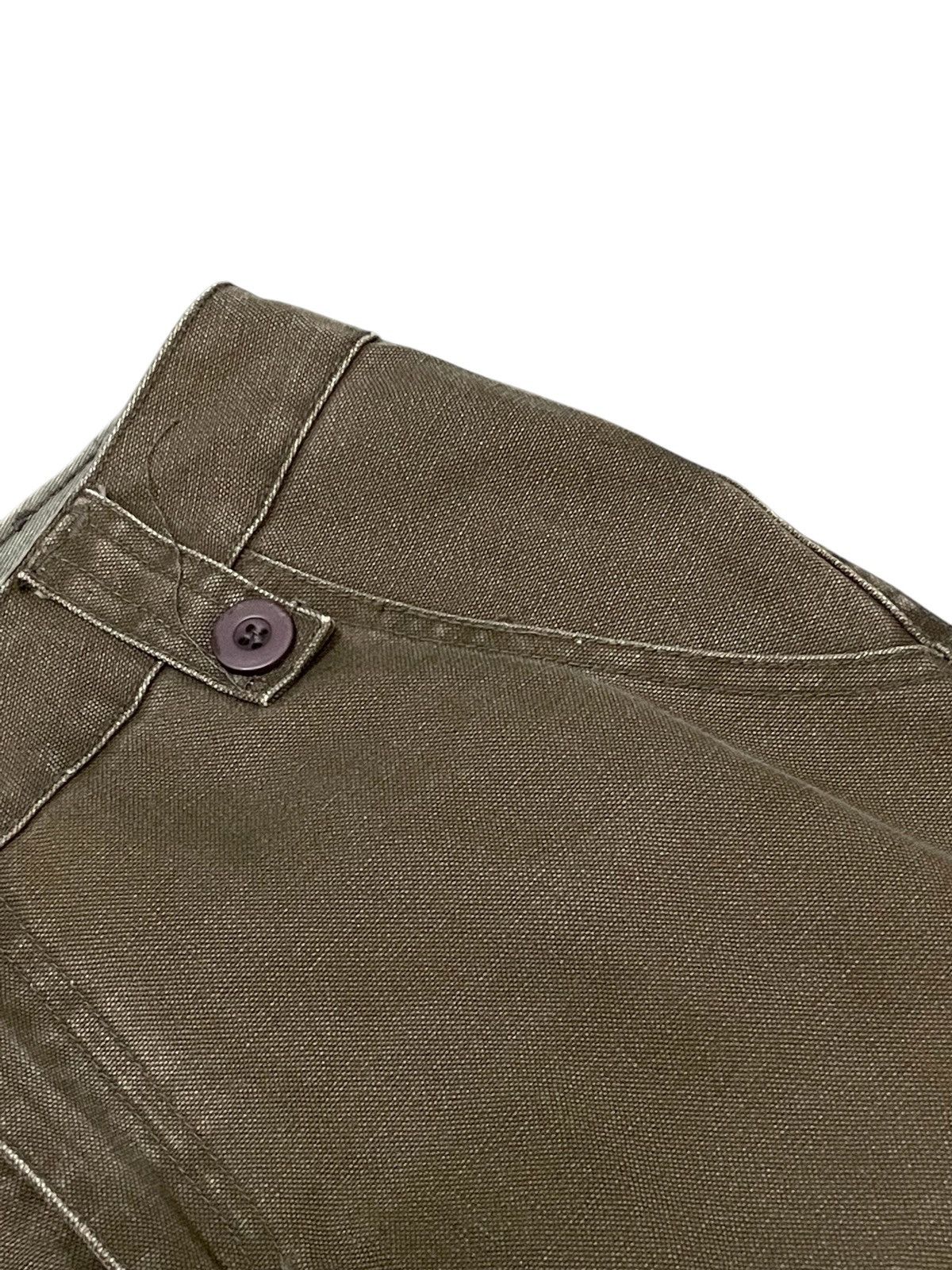 5351 POUR LES HOMMES × Le Grande Bleu (L.G.B.) Identity Japan gasmask 3D Pocket Faded Brown Pants Size US 28 / EU 44 - 10 Thumbnail