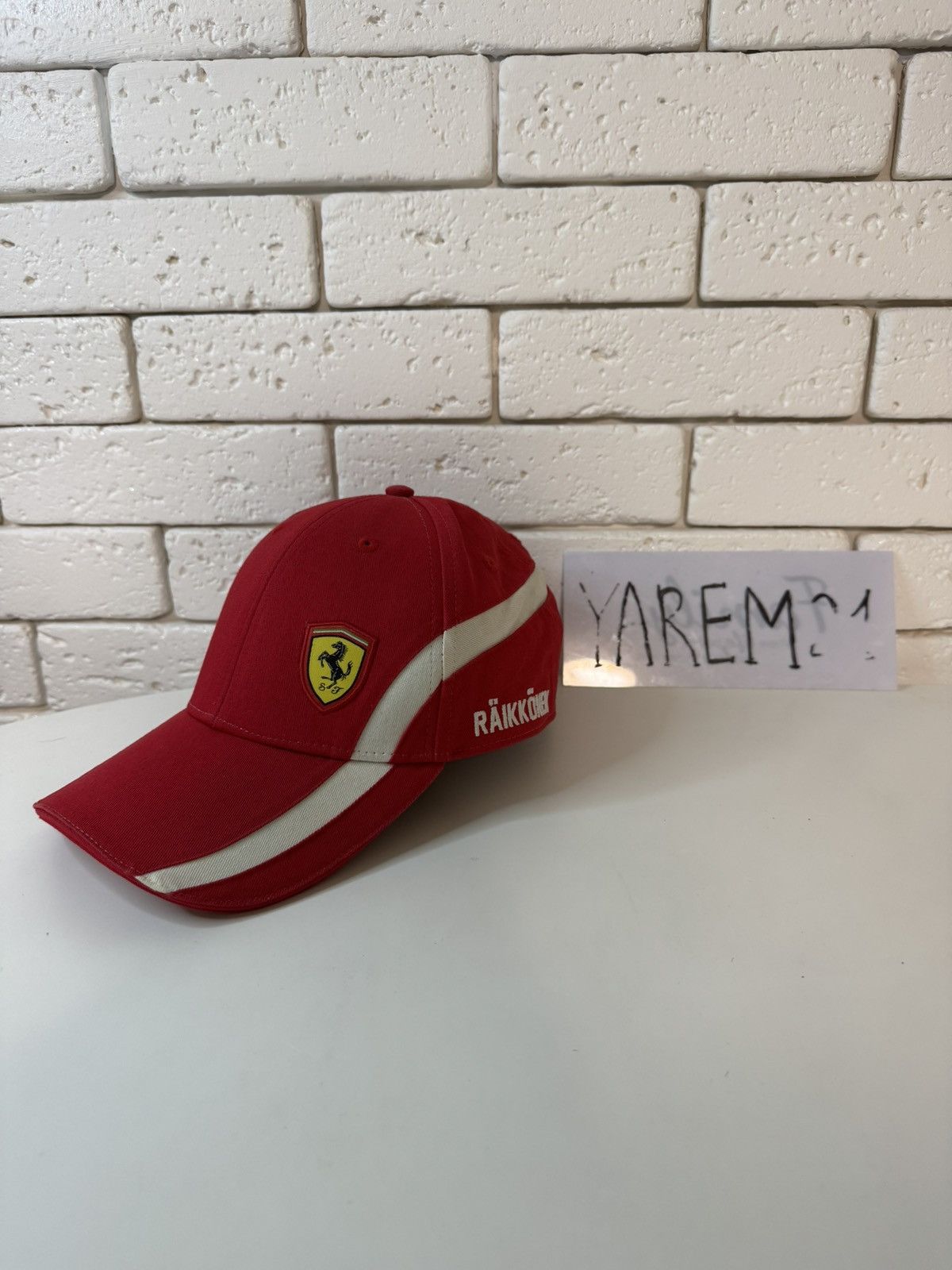 Vintage Ferrari vintage cap hat Size ONE SIZE - 1 Thumbnail