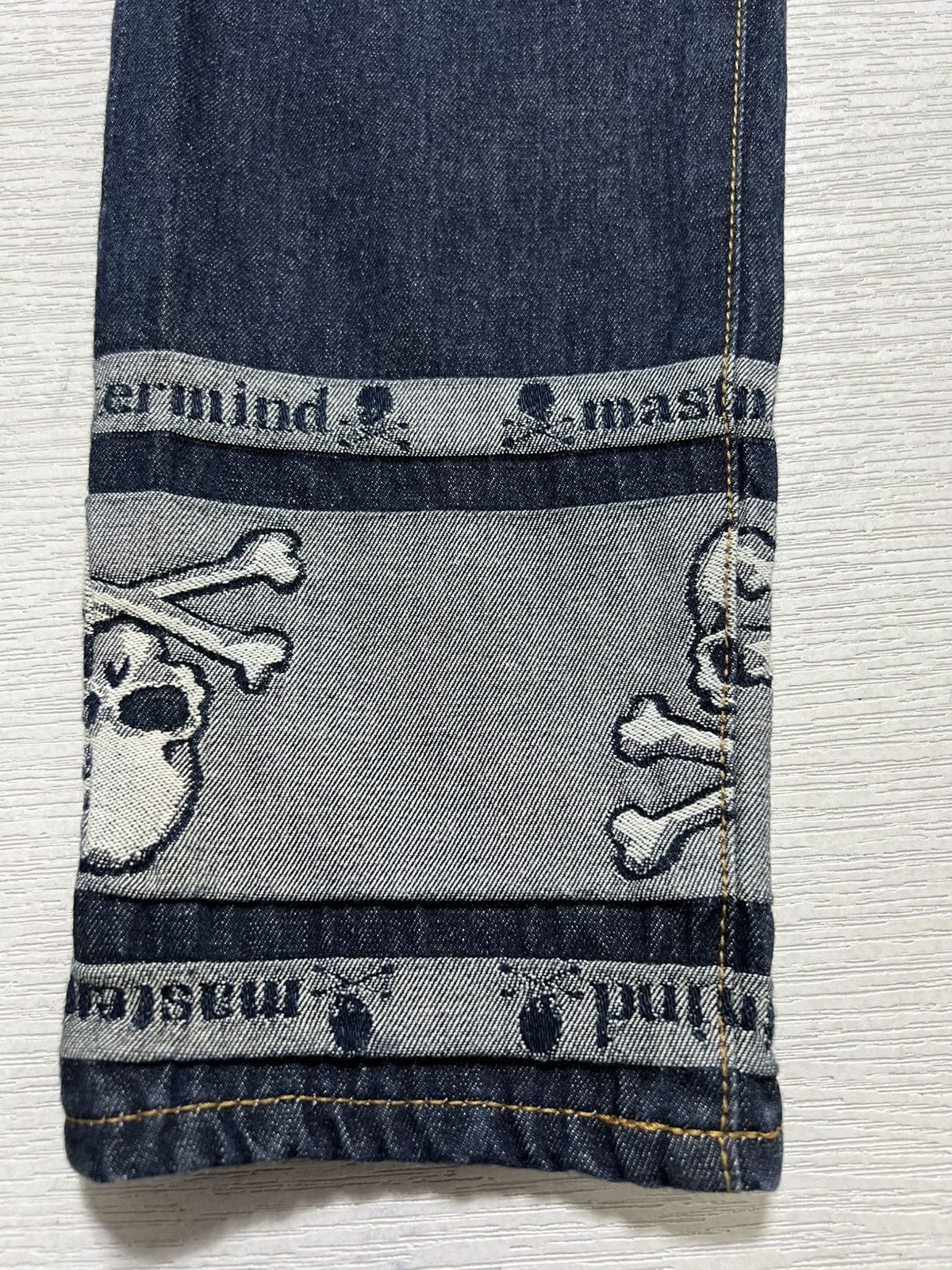Mastermind Japan Mastermind Japan - “Dreaming" Slim Double Waisted Jeans Size US 30 / EU 46 - 7 Thumbnail